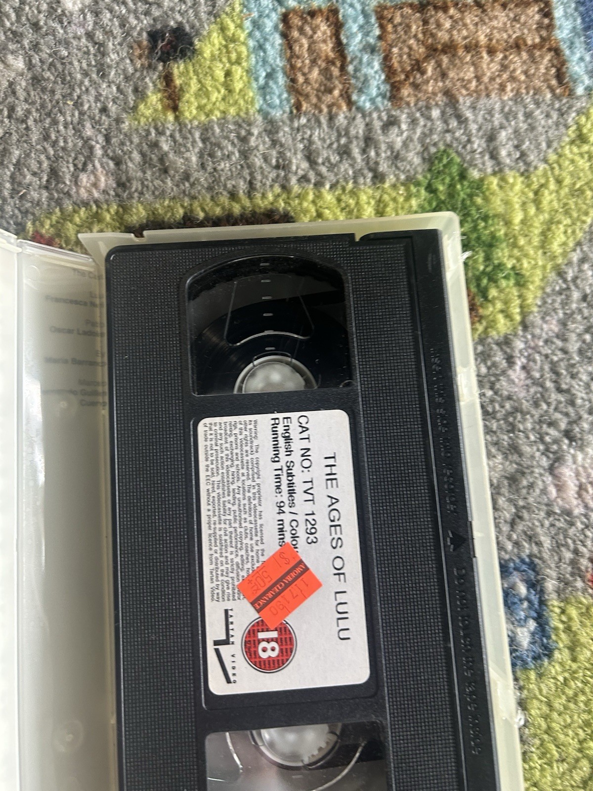 The Ages Of Lulu Rare Pal Hard To Find 1998 Tartan Video