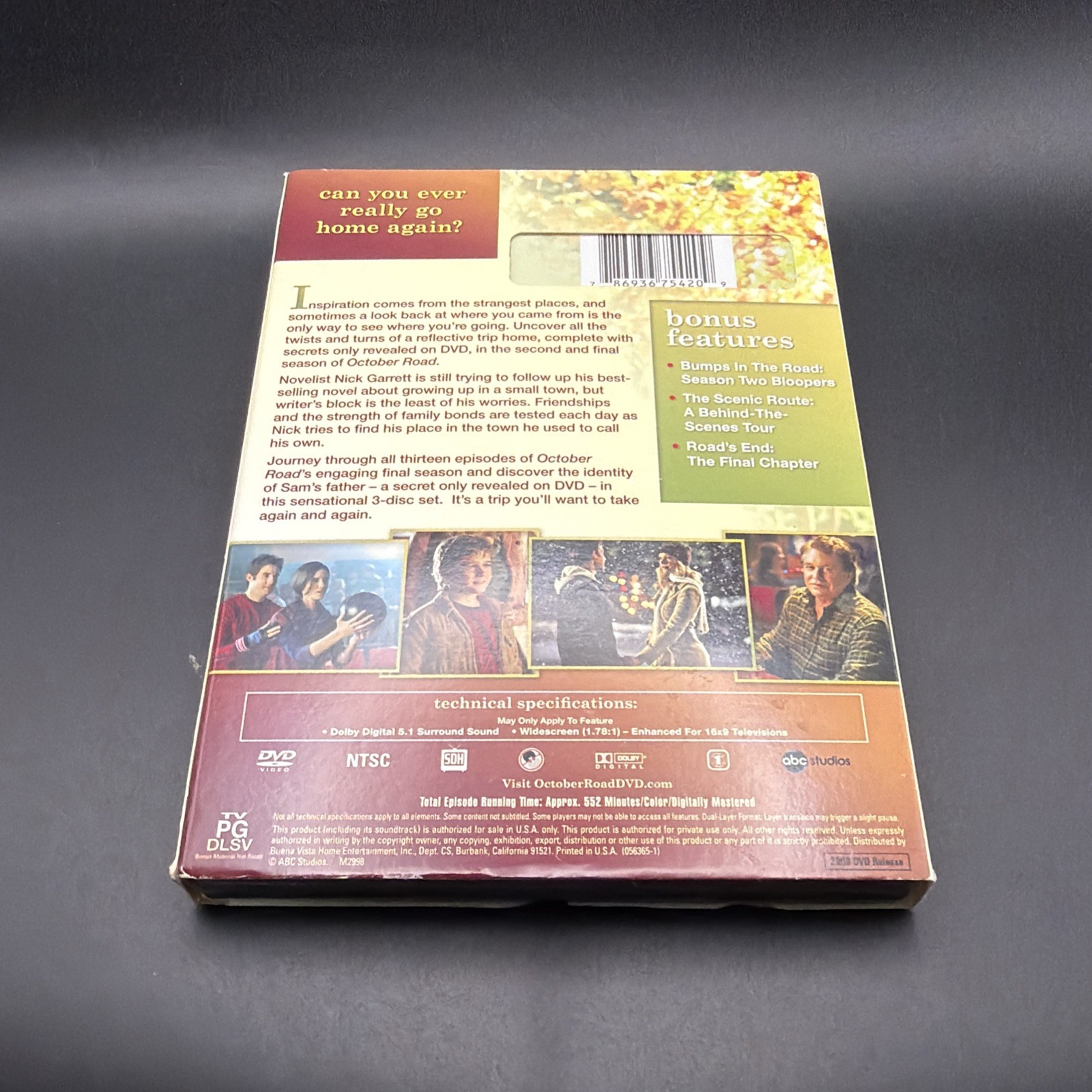 October Road: The Complete Second Season (DVD, 2009, 3-Disc Set)