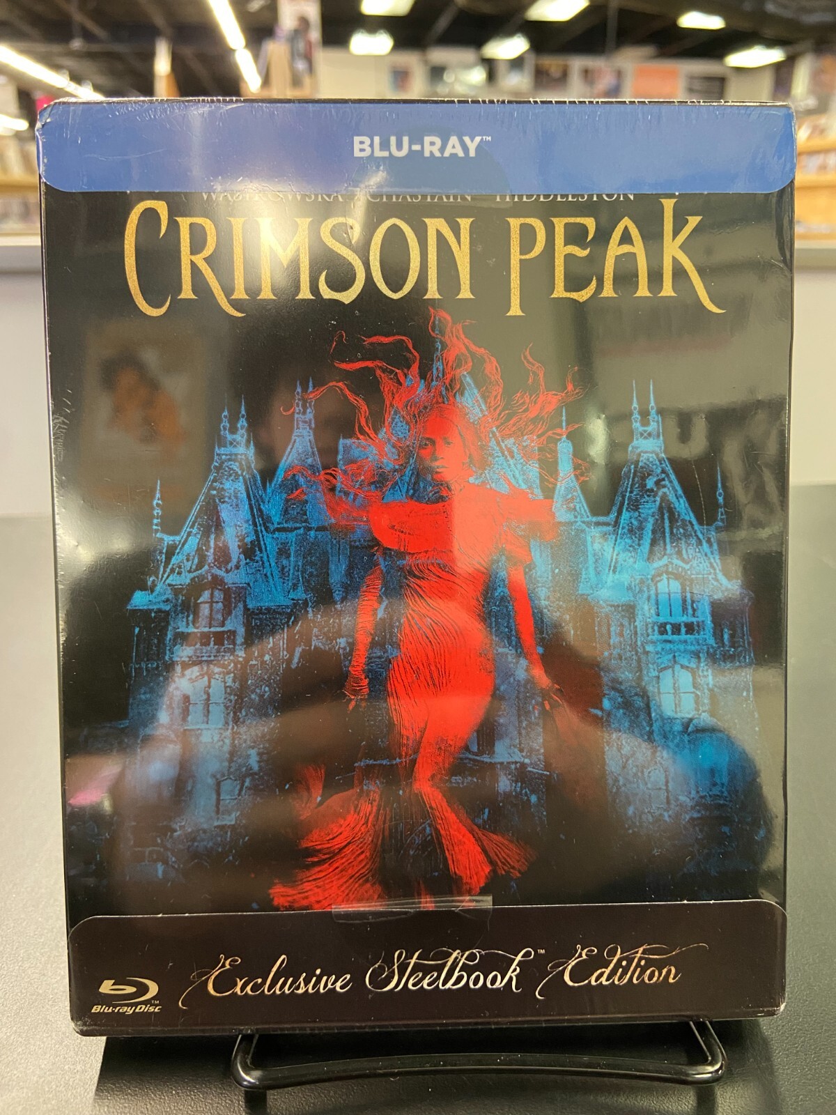 Crimson Peak Blu Ray (Steelbook, Italian)