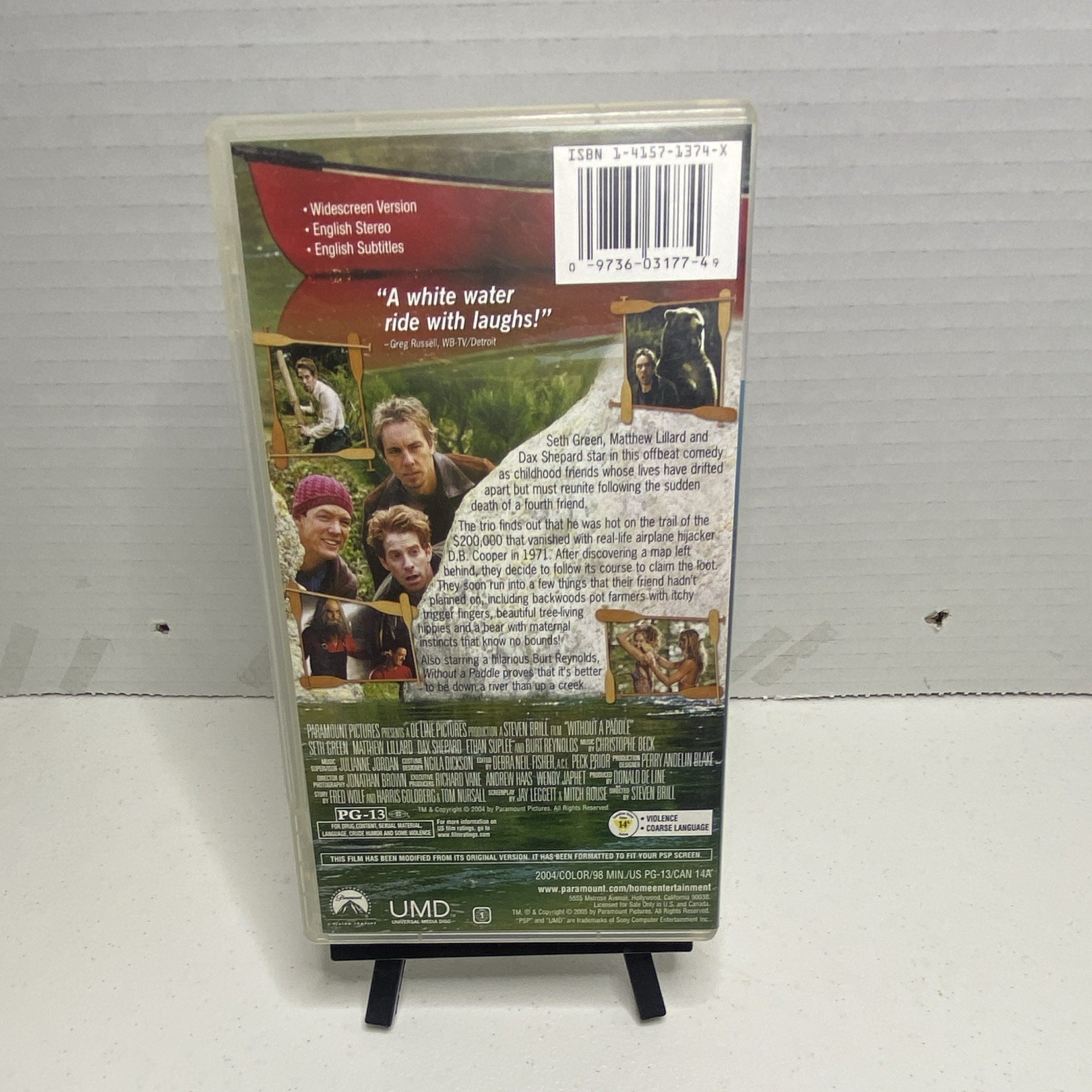 Without a Paddle UMD Video for PSP Widescreen PG-13 2004 Comedy Steven Brill