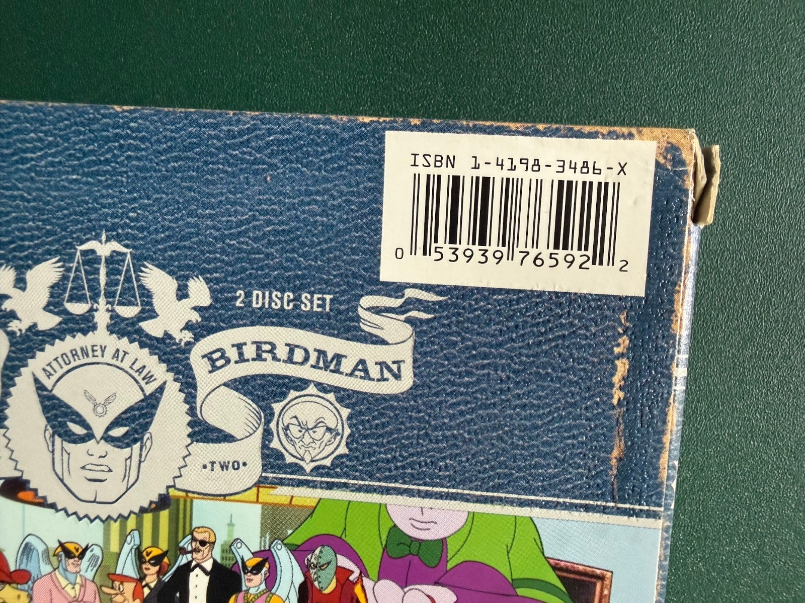Harvey Birdman, Volumes 1 + 2 (4 DVDs + Slipcovers) Stephen Colbert, Ohio seller