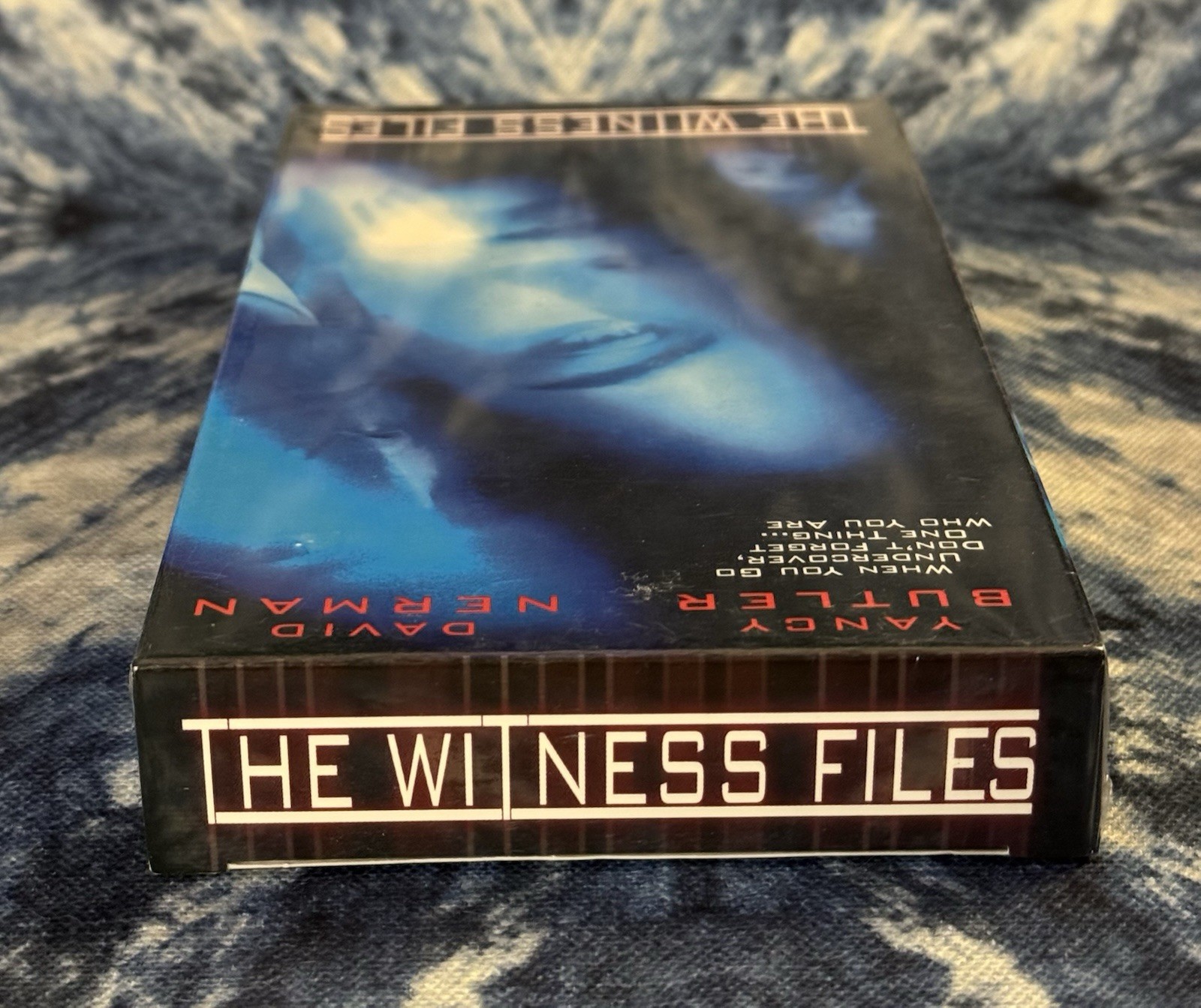 The Witness Files (VHS 2000) -SEALED Screener Tape- Yancy Butler Thriller – OOP
