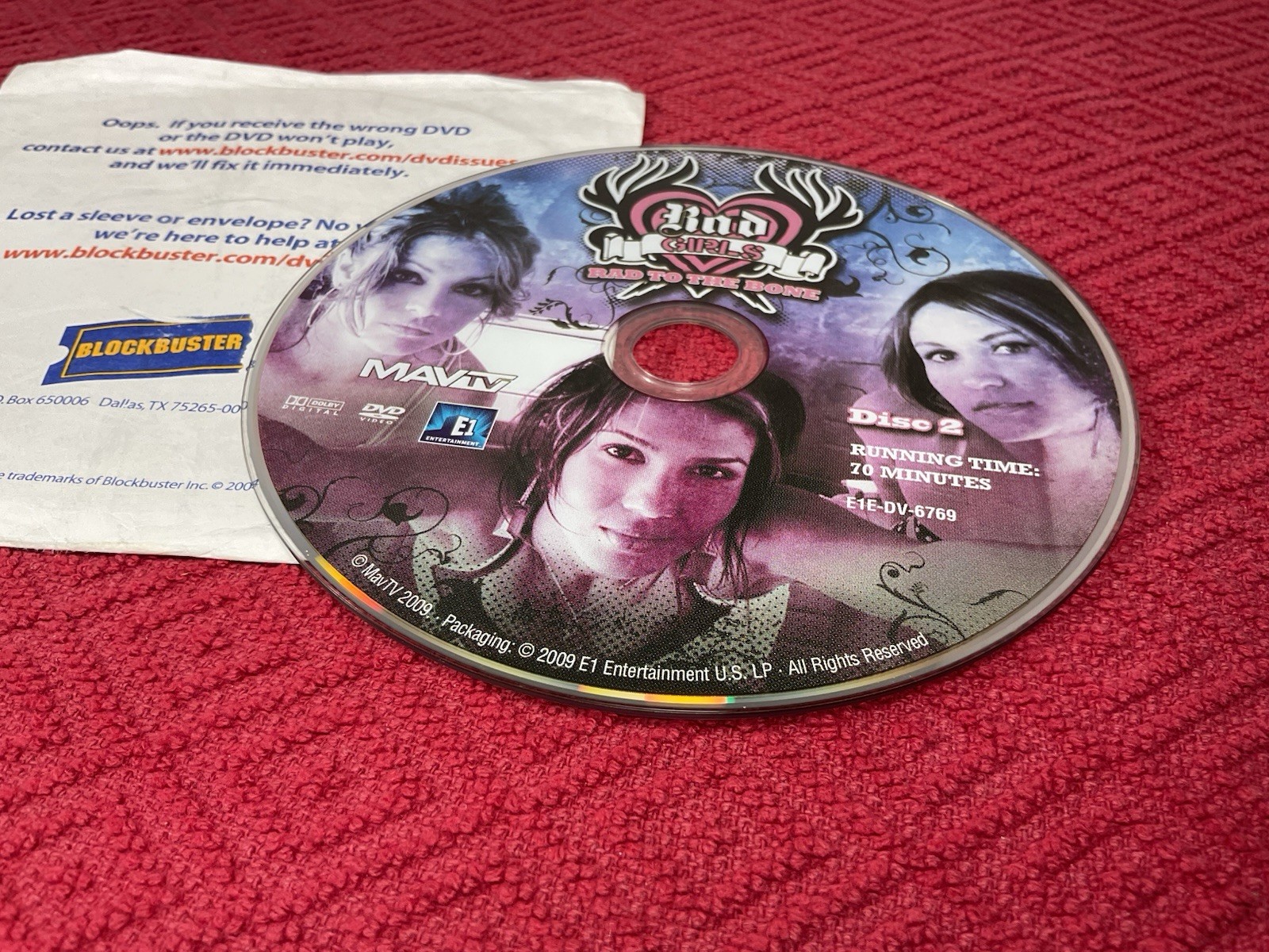 Rad Girls DVD 2009. Disc 2 only. See Photos. Rental. Tested. Fast Shipping.