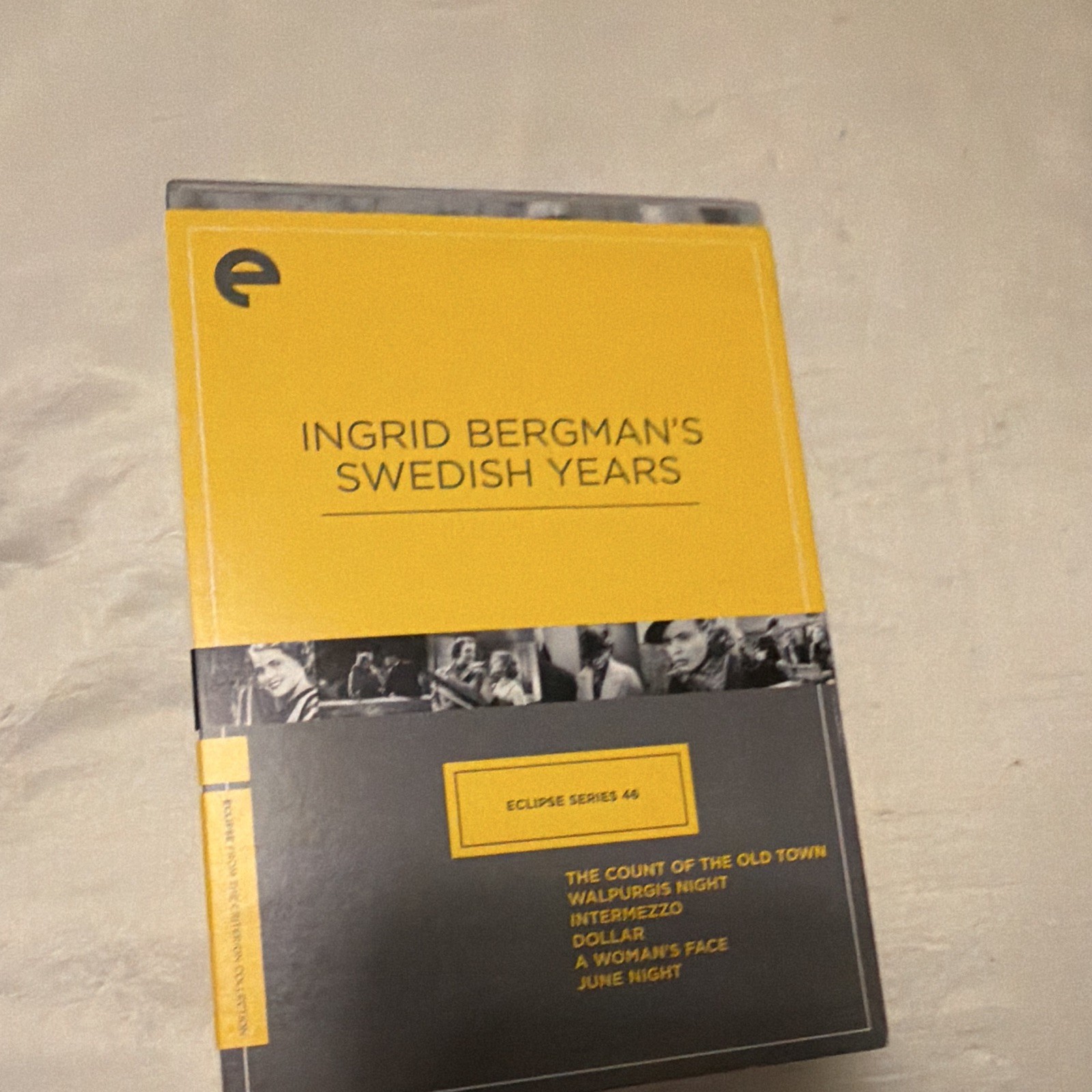 Criterion Ingrid Bergman’s Swedish Years Eclipse Series 46 DVD Box Set