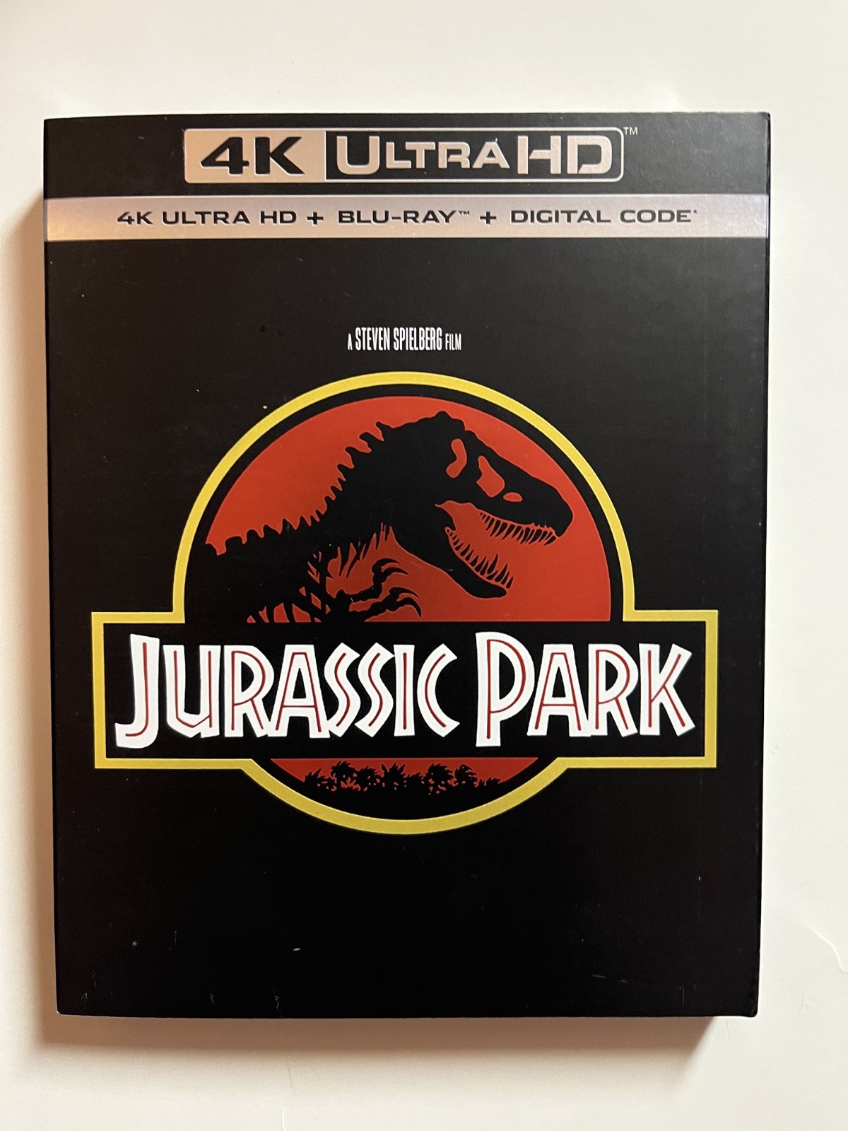Jurassic Park (4K UHD Blu-ray/Blu-ray) NEW w/slipcover