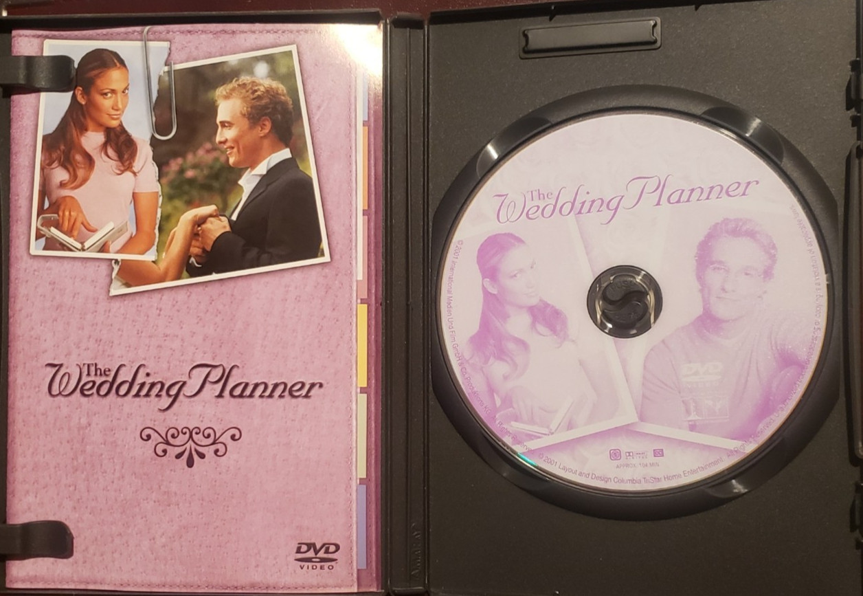 USED DVD- The Wedding Planner (2000 Columbia Pictures) ***Buy 2 Get One FREE