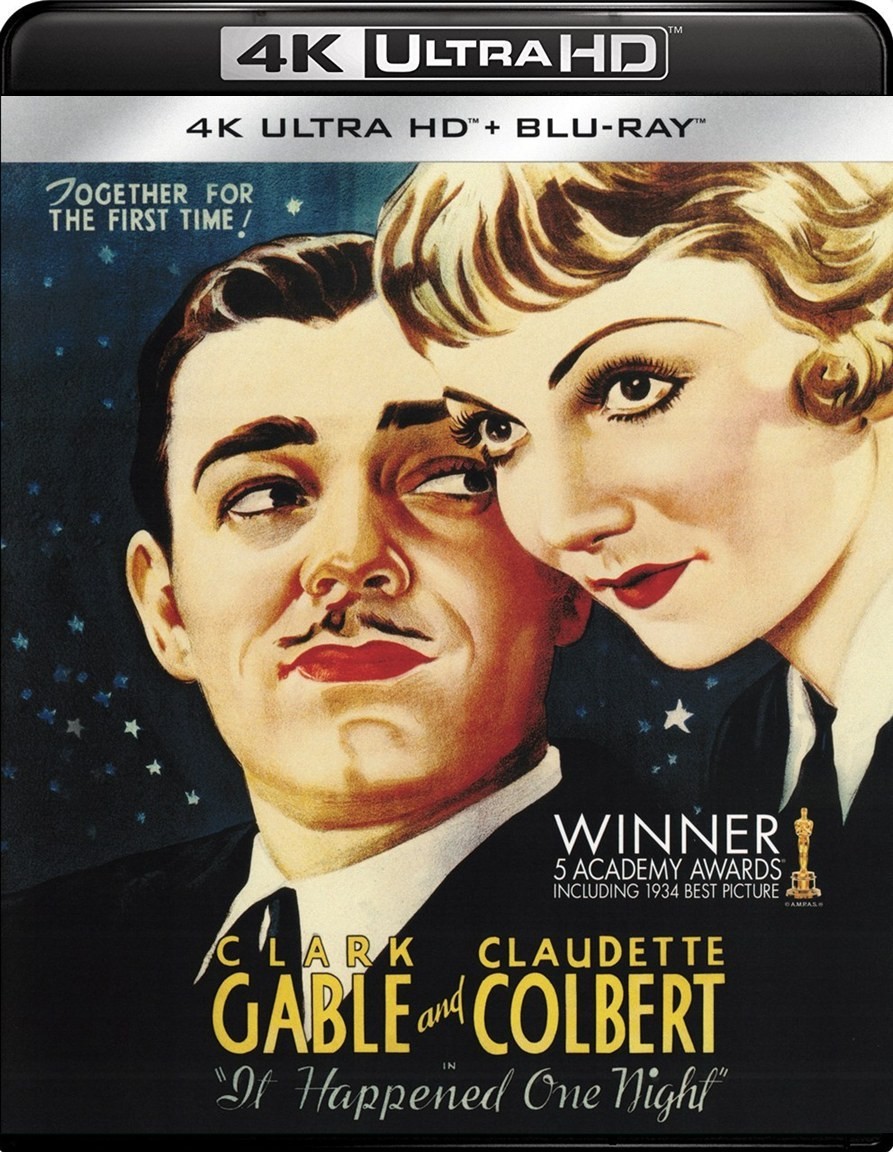 IT HAPPENED ONE NIGHT (4K UHD, 1934, Capra) Brand-New* Read Seller Description