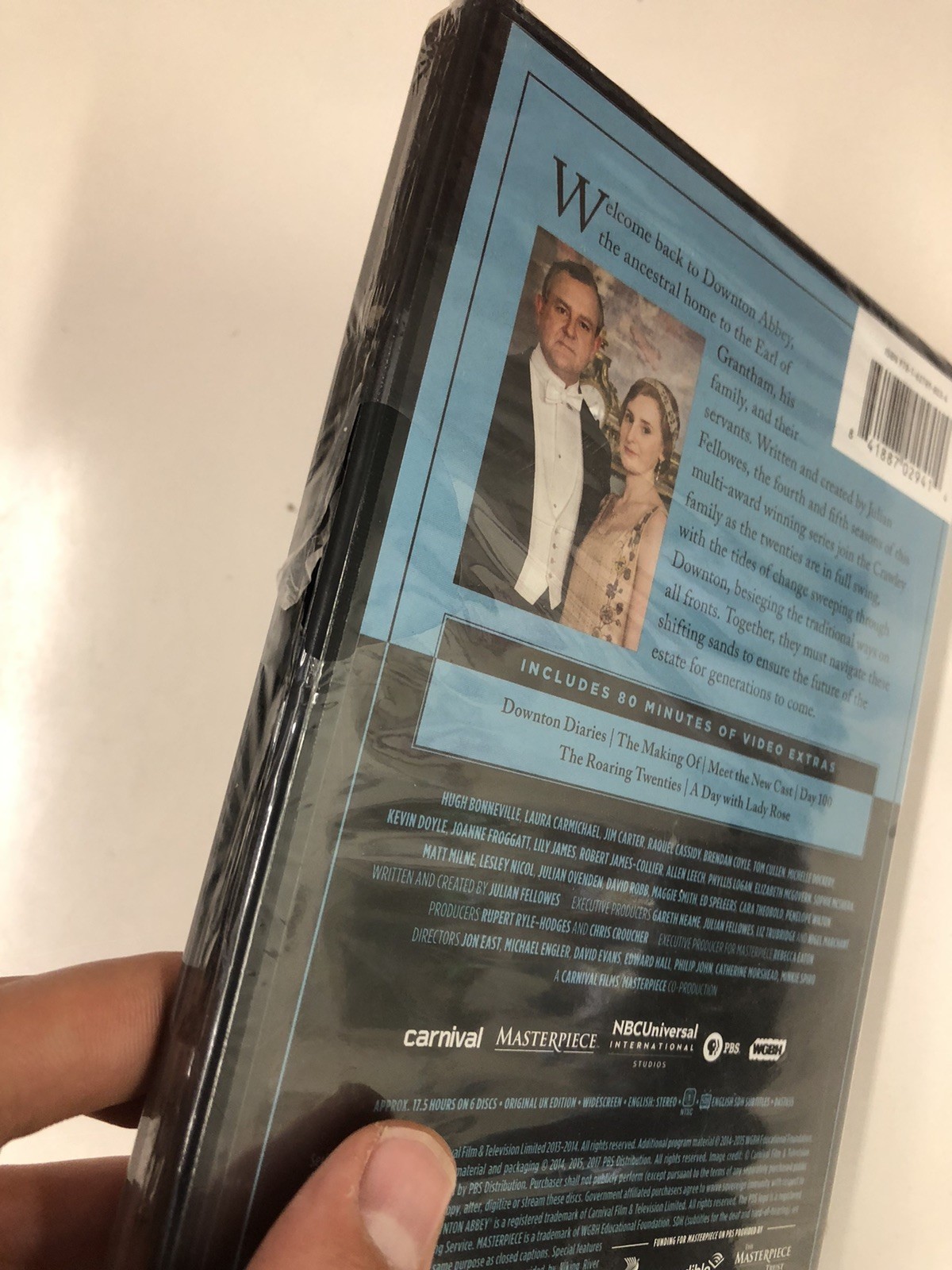 Downton Abbey: Seasons 4 & 5 (2015, DVD, NEW, SEALED) W/ tears in seal Read