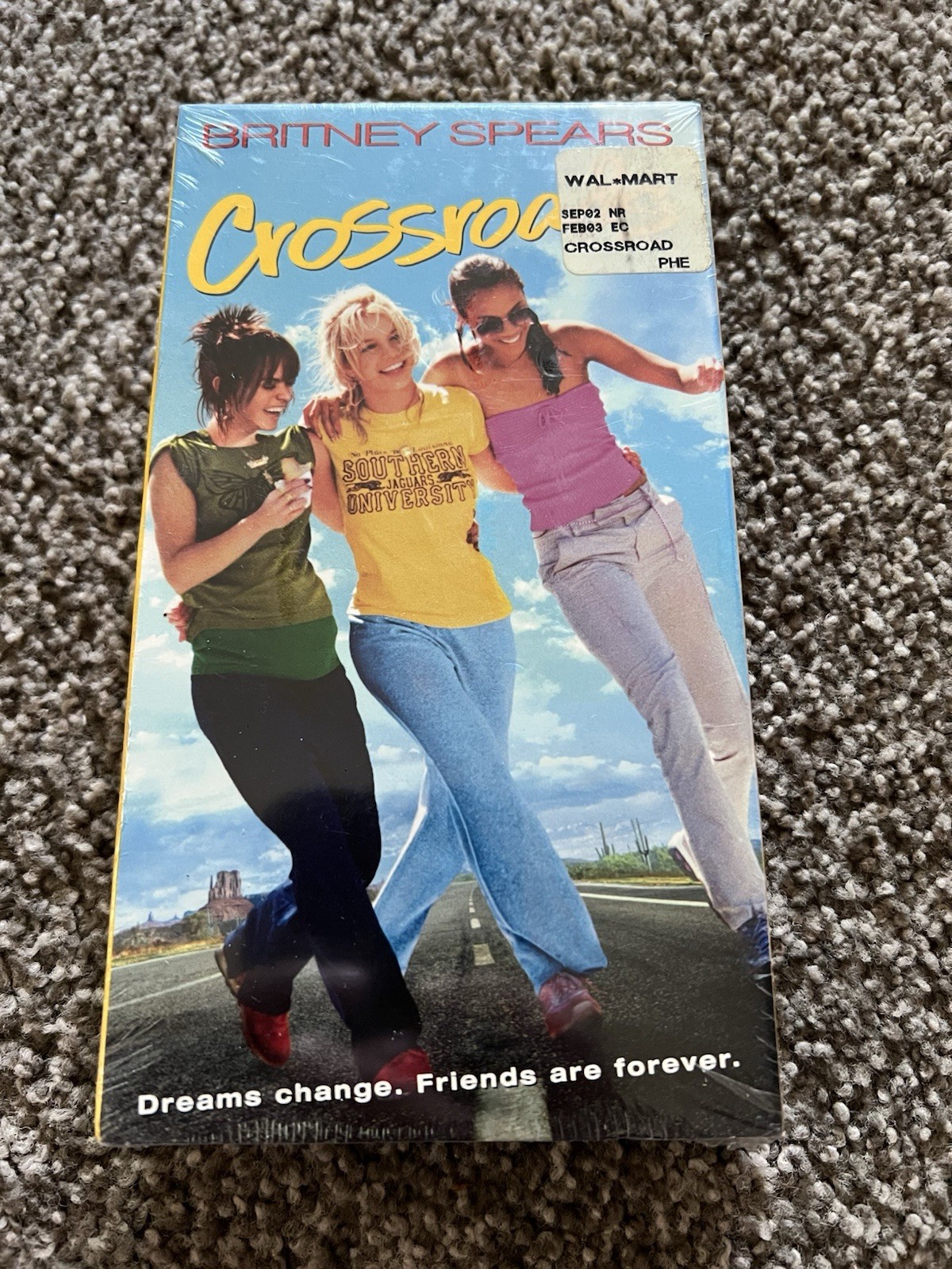Crossroads VHS 2002 Britney Spears Zoe Saldana NEW SEALED Very Rare Vintage