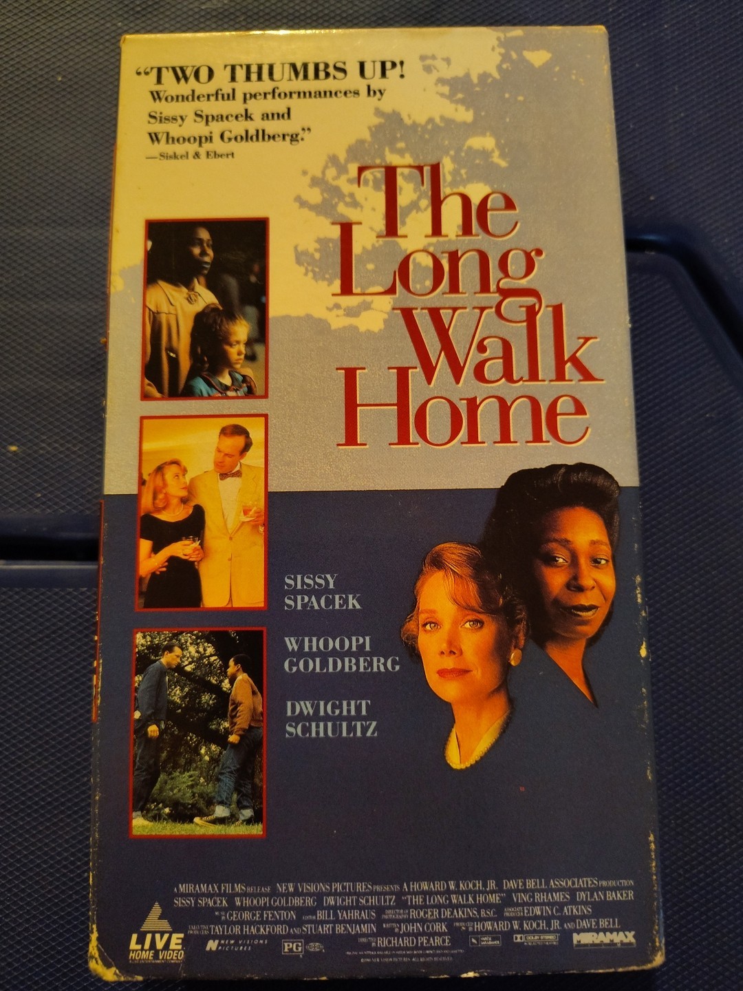The Long Walk Home VHS Sissy Spacek, Whoopi Goldberg