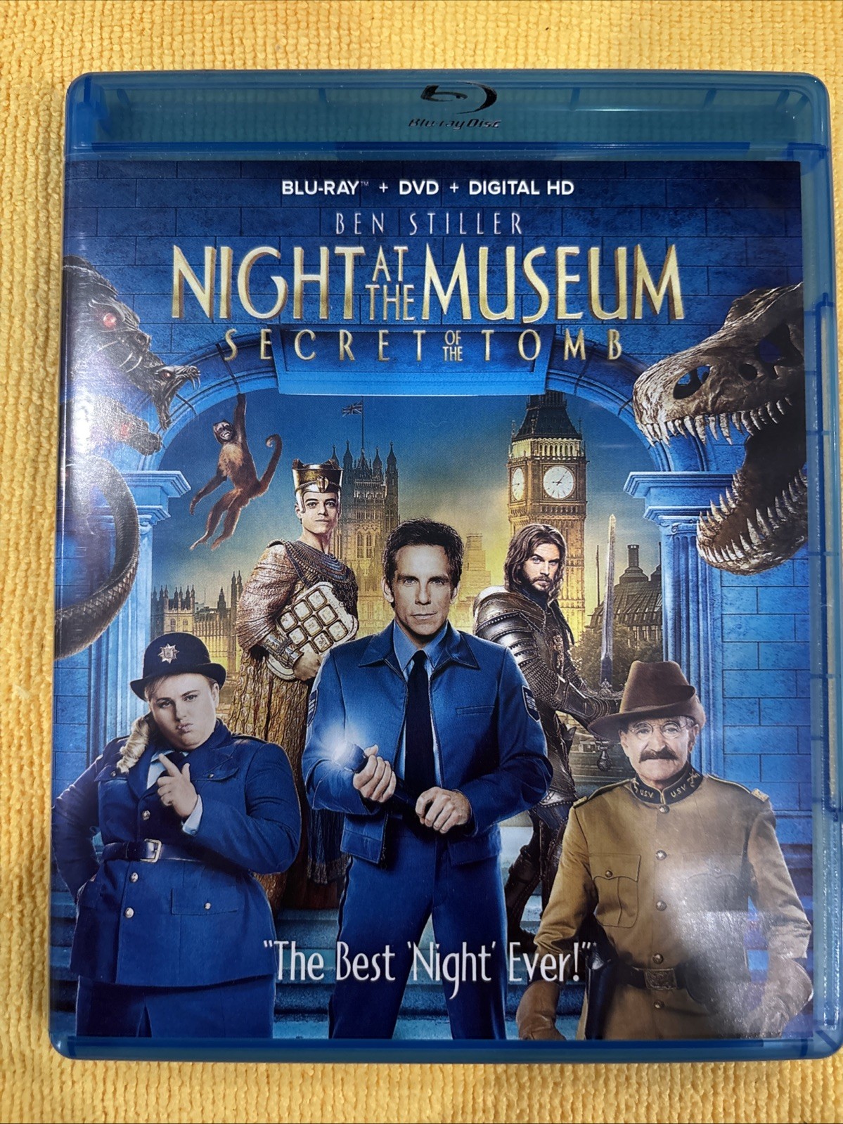 Night at the Museum: Secret of the Tomb (Blu-ray, 2014) *Buy 4 Get 10 Free*