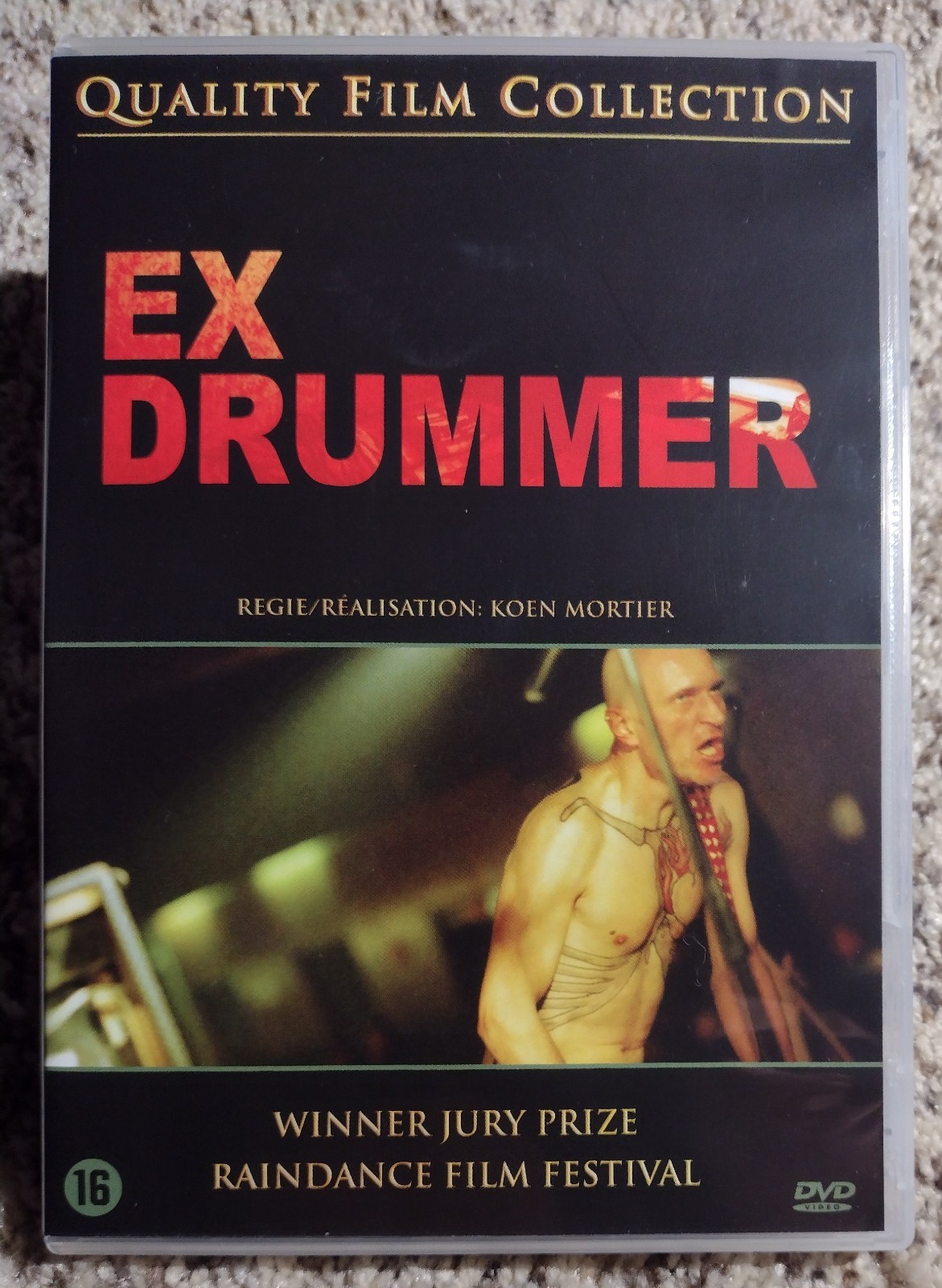 Ex Drummer DVD, PAL Region 2, Flemish, Koen Mortier