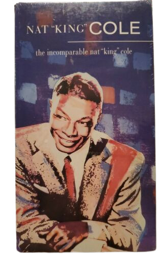 Nat King Cole The Incomparable Nat King Cole VHS 1991 Sealed New