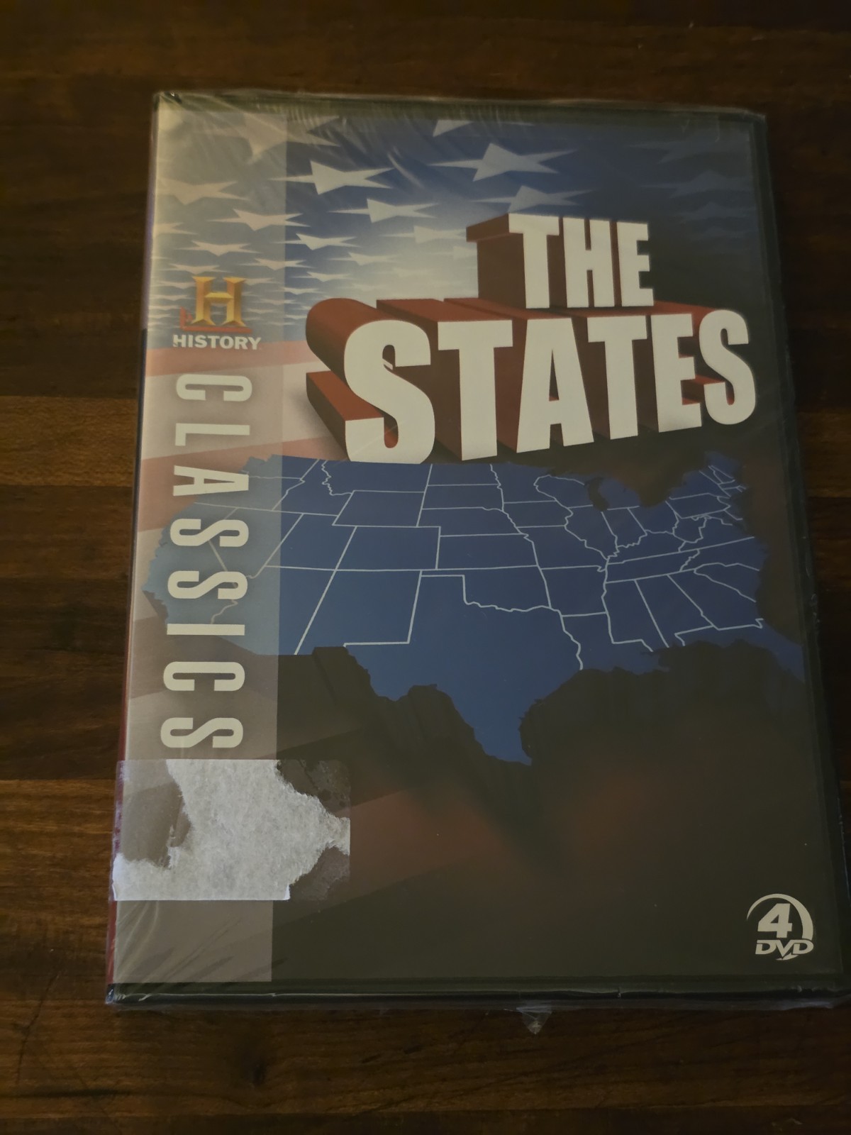 The States 2011 DVD History Channel Classics 4-Disc Documentary NEW Sealed