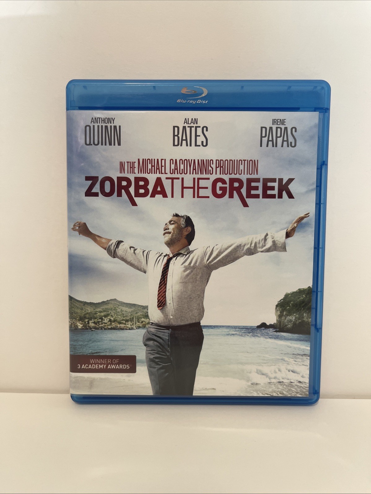 Zorba the Greek (Blu-ray, 1964) – RARE – VG+