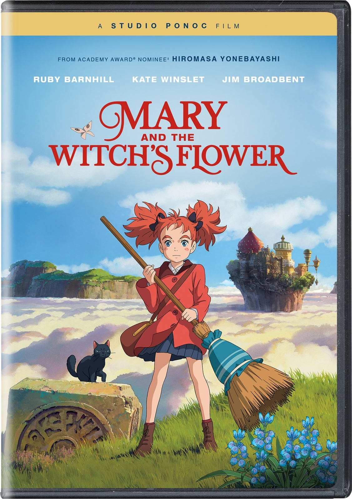 Mary and the Witch’s Flower DVD Hana Sugisaki NEW