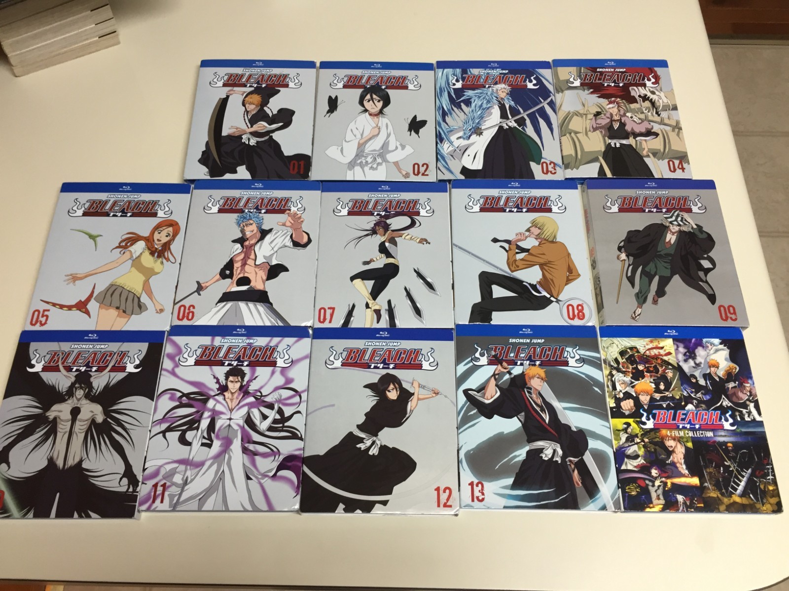 Bleach Complete Series Blu-Ray English Dub/Sub Sets 1-13 + Movies Anime