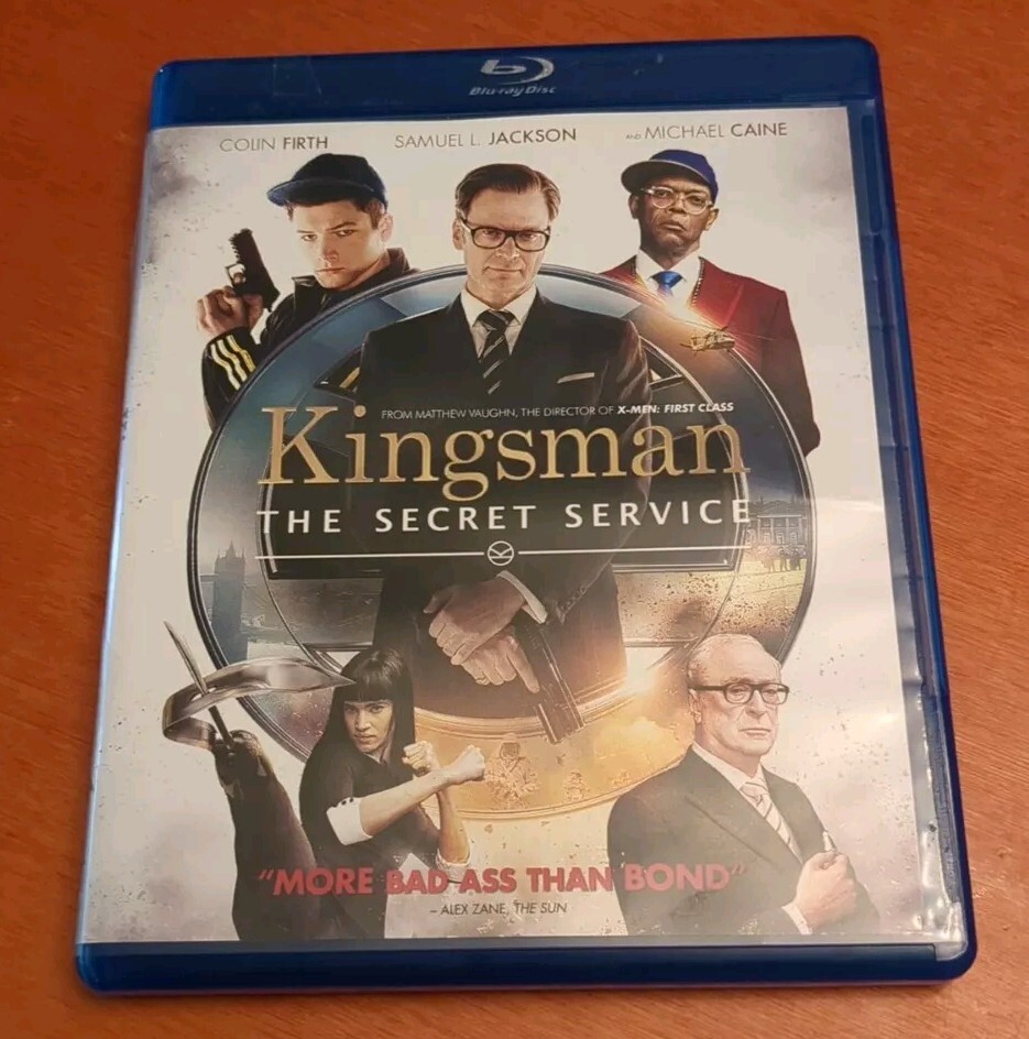 Kingsman The Secret Service blu-ray Matthew Vaughn Colin Firth Samuel L. Jackson