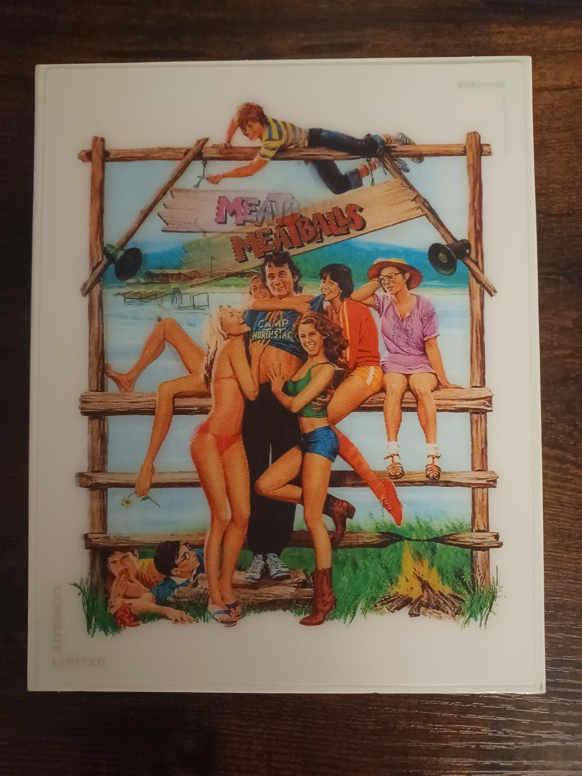 Meatballs Lenticular Steelbook 4K Ultra HD + Blu-ray w/ Slipcover
