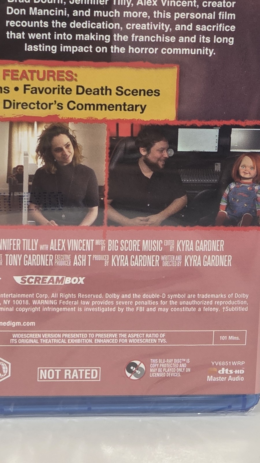 Living With Chucky [Blu-ray] w/Slipcover BRAND NEW
