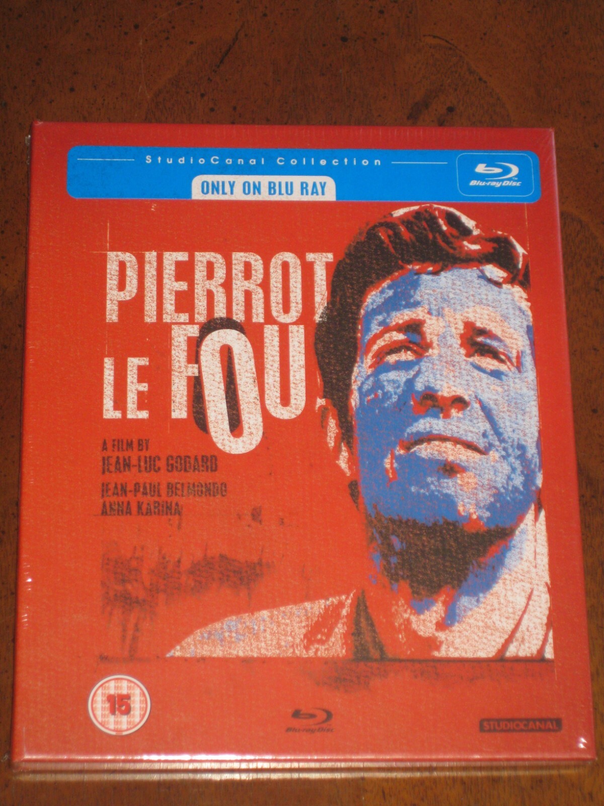 PIERROT LE FOU (1964) (Blu-Ray DigiBook) STUDIO CANAL – GODARD/BELMONDO – NEW!!!