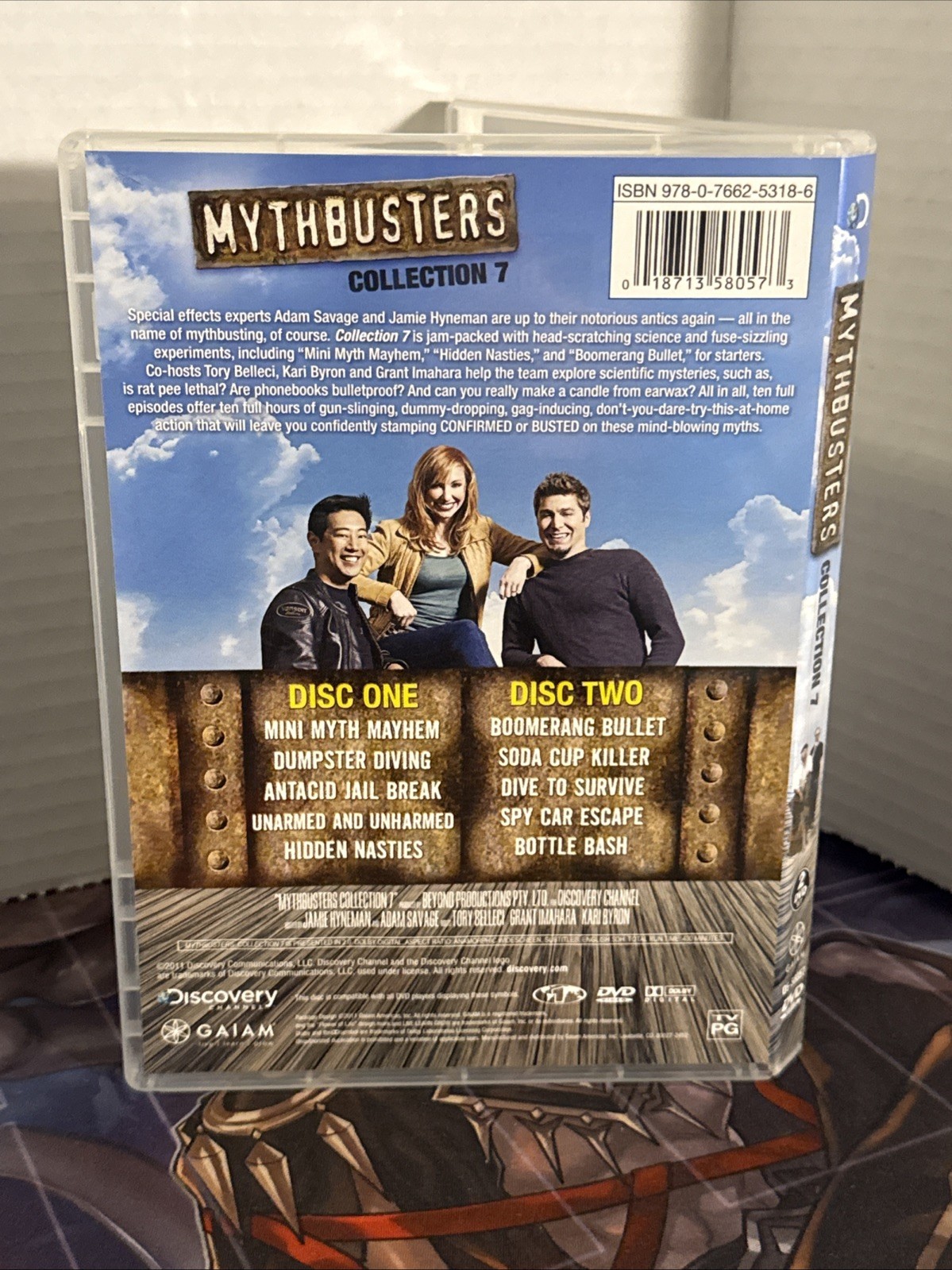Mythbusters: Collection 7 Season Discovery Channel 2 DVD Set Rare