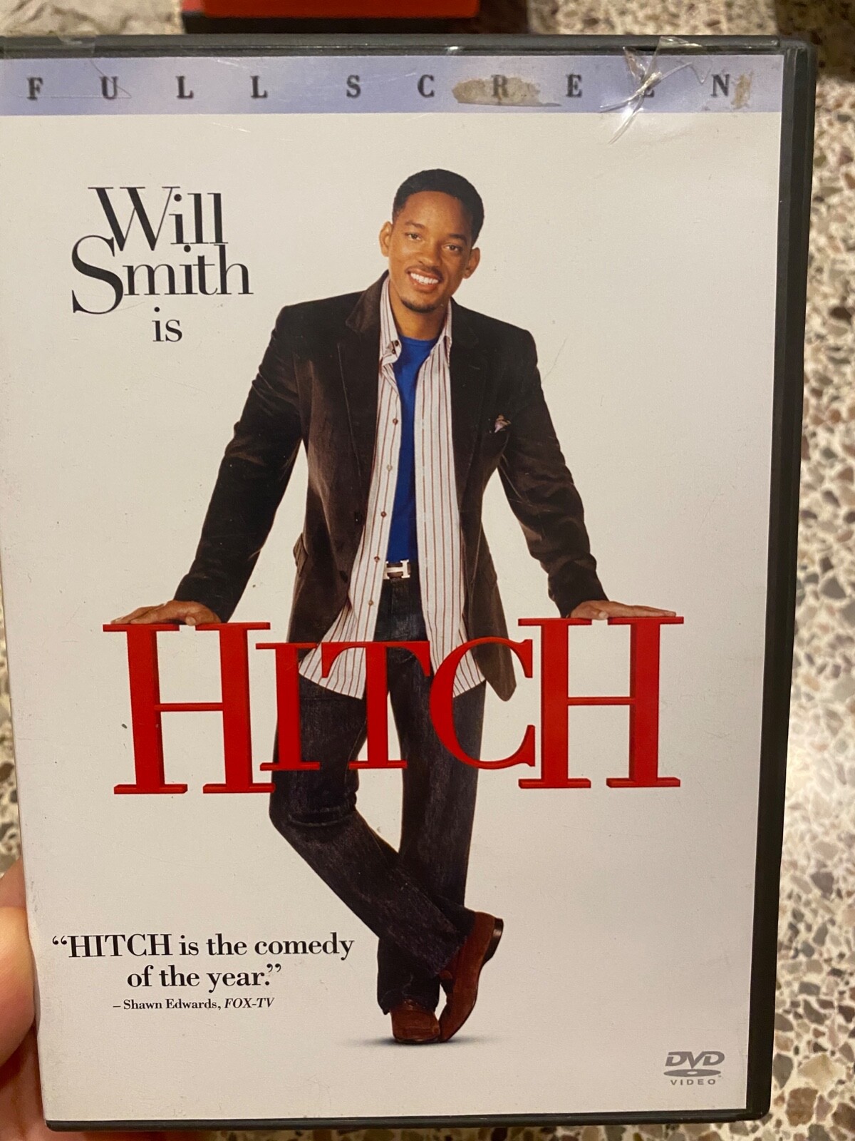 💥Hitch (DVD, 2005, Full Frame)💫