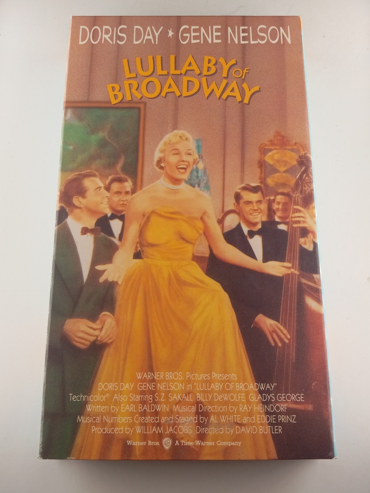 Lullaby of Broadway (VHS) 1951 Doris Day, Gene Nelson, S.Z. Sakall TESTED