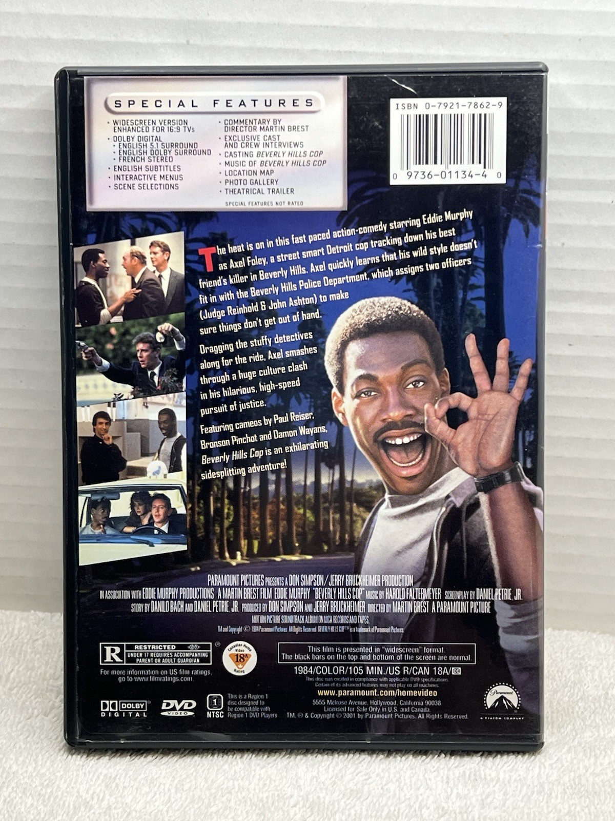 New/Eddie Murphy DVD Trading Places/Beverly Hills Cop/Coming To America Lot/3