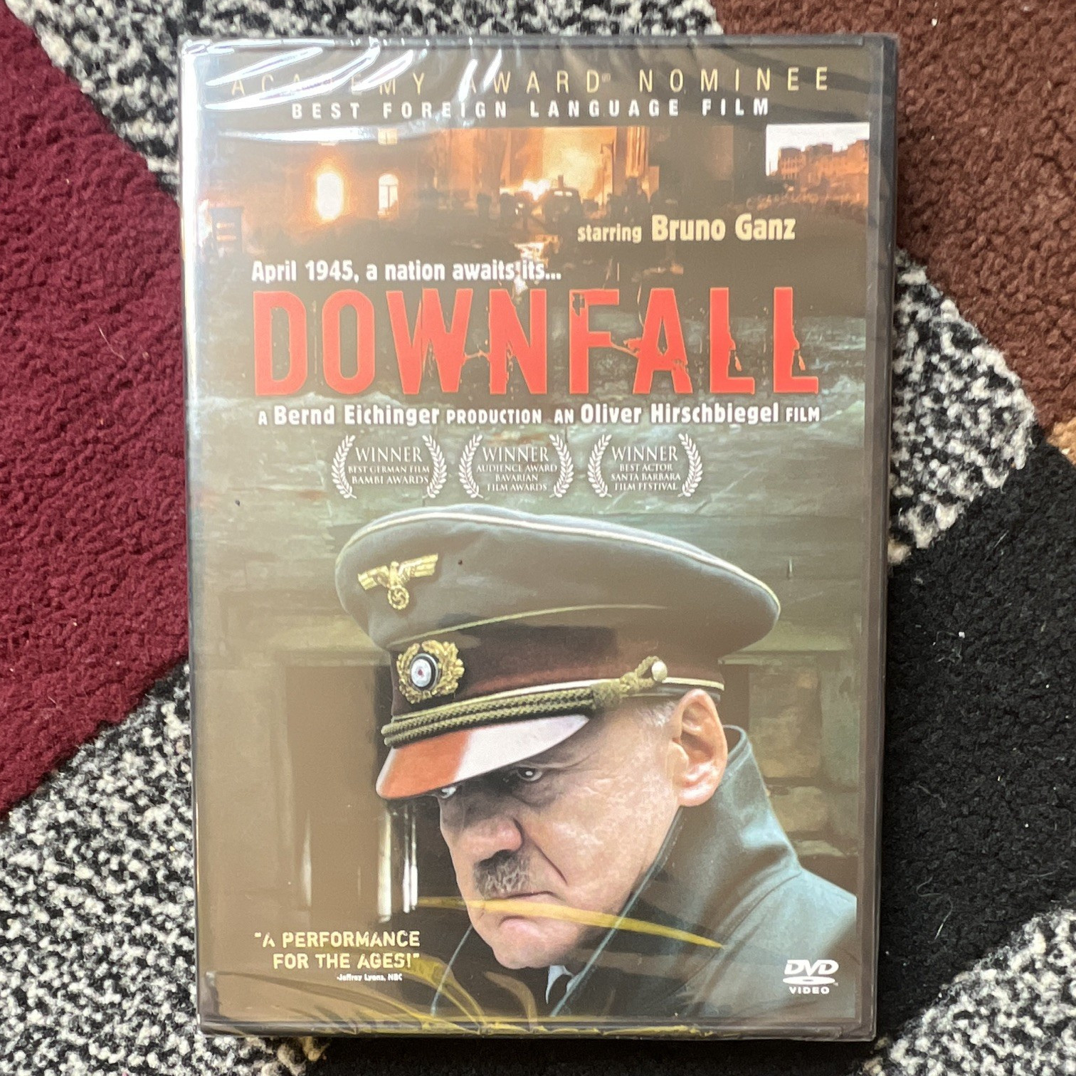 Downfall DVD German w/ English Subs R 156 Min Bruno Ganz Hirschbiegel