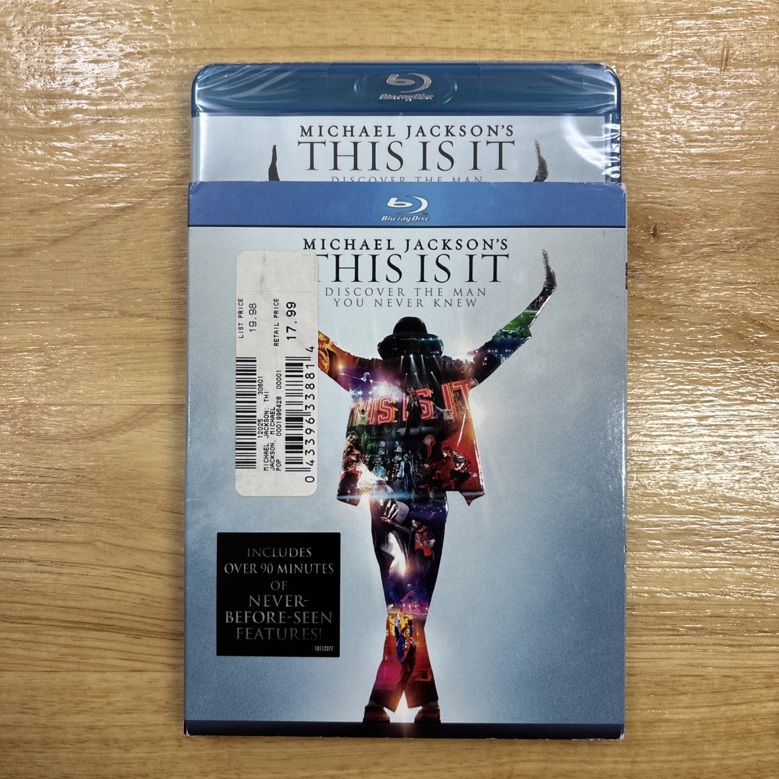 Michael Jackson’s This Is It (Blu-ray, 2010, Region A) With Slipcover – New