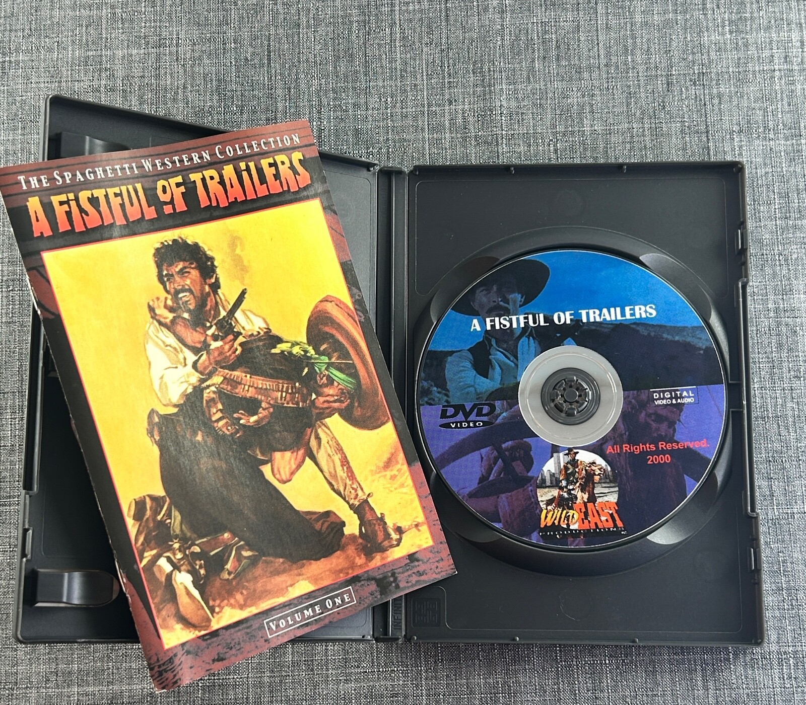 A Fistful of Trailers Wild East DVD Spaghetti Western Collection Volume 1 RARE!!