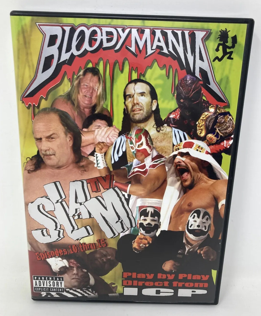 Lot of 6 Wrestling WWE DVDs ICP Bloodymania TV Slam Andre the Giant Ric Flair ++