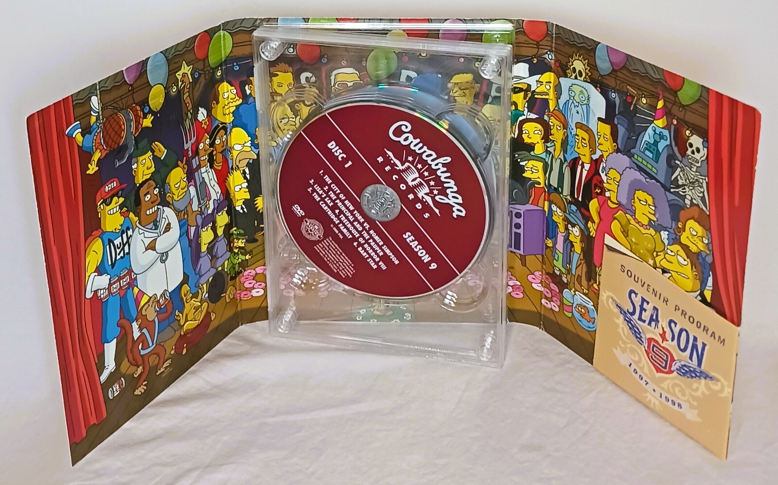 The Simpsons Complete Ninth Season DVD Box Set Collector’s Edition
