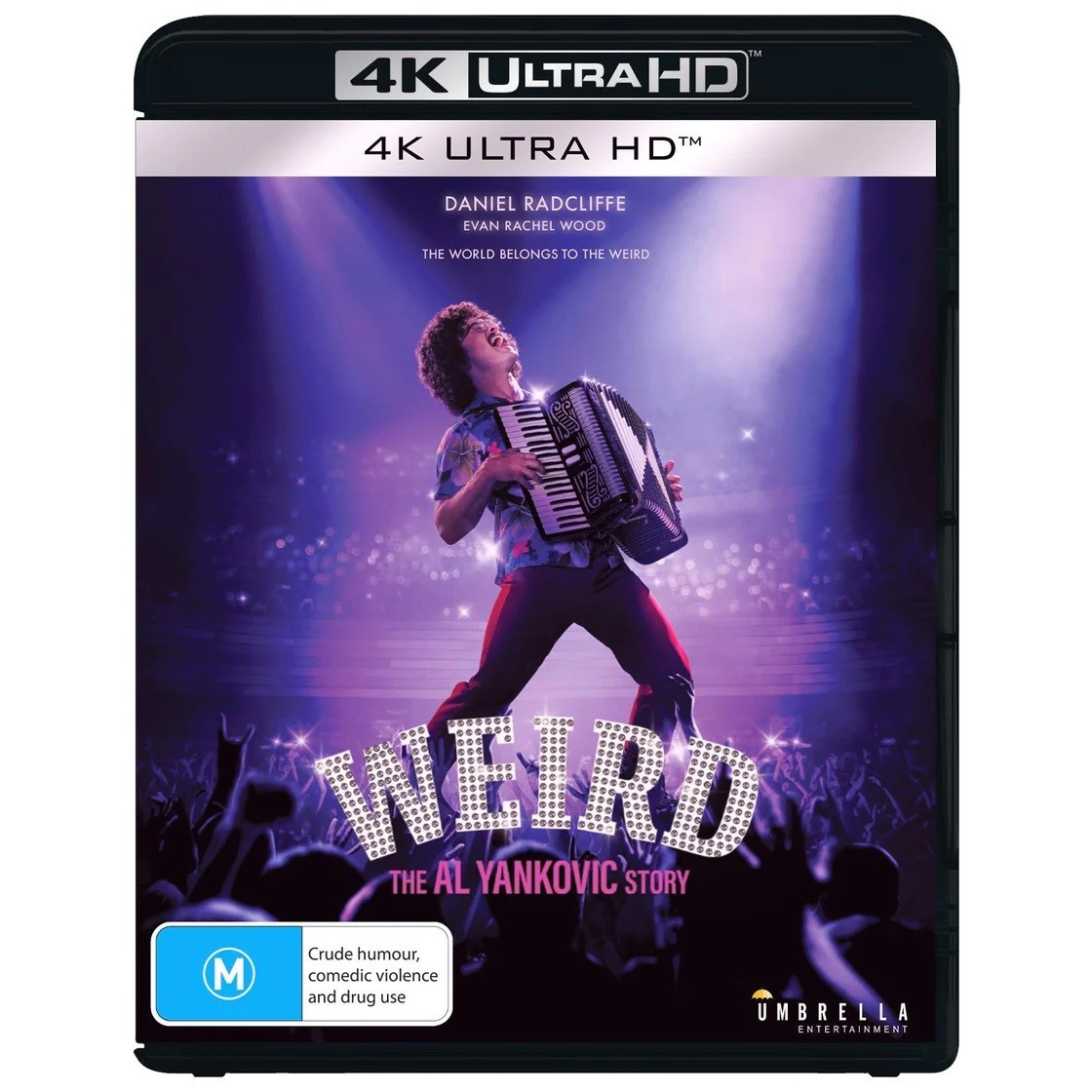 Weird: The Al Yankovic Story (2022) 4K UHD Blu-Ray BRAND NEW (USA Compatible)