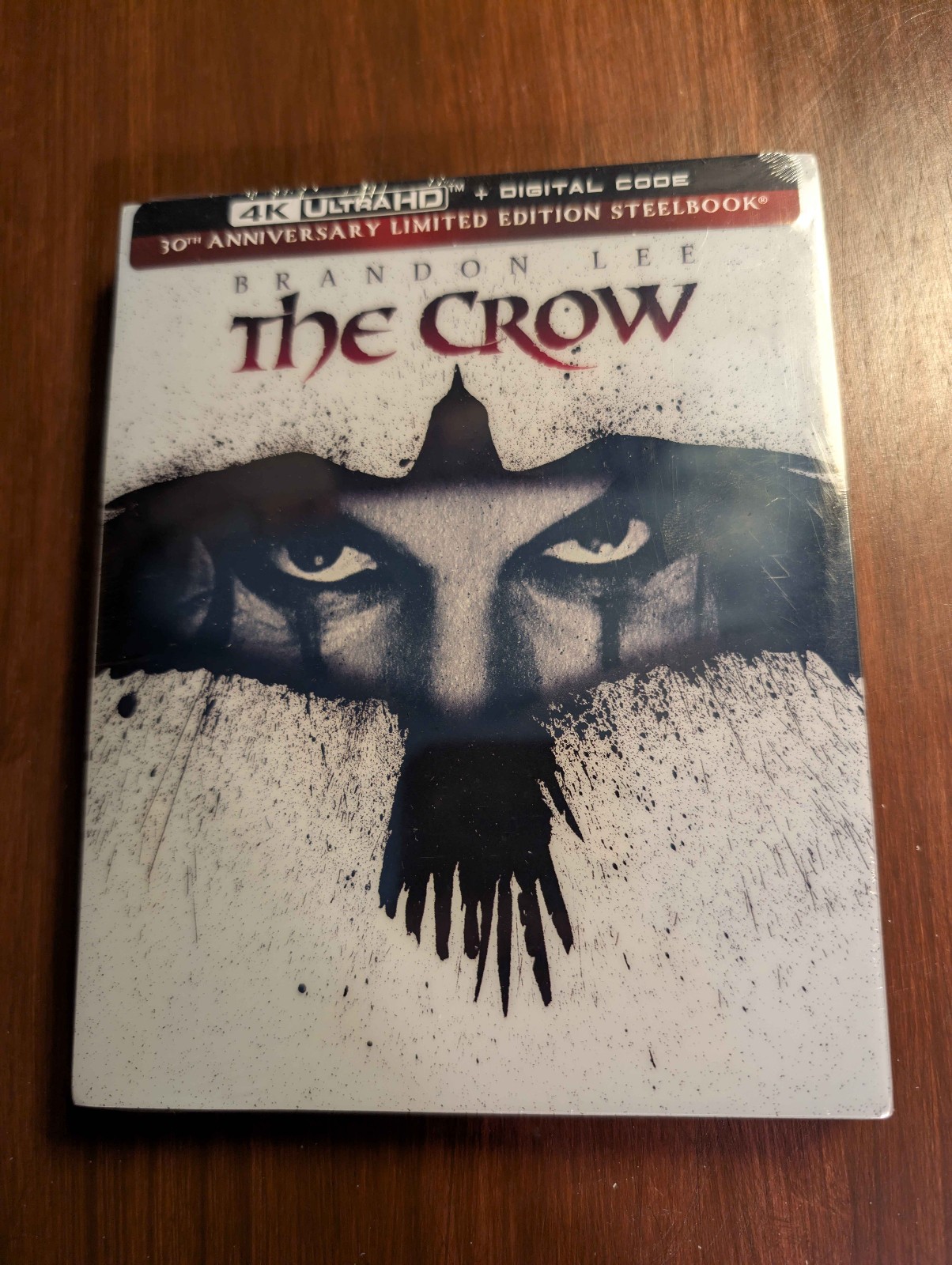 The Crow 1994 30th Anniversary Steelbook 4K UHD + Digital – Ships in a Box!