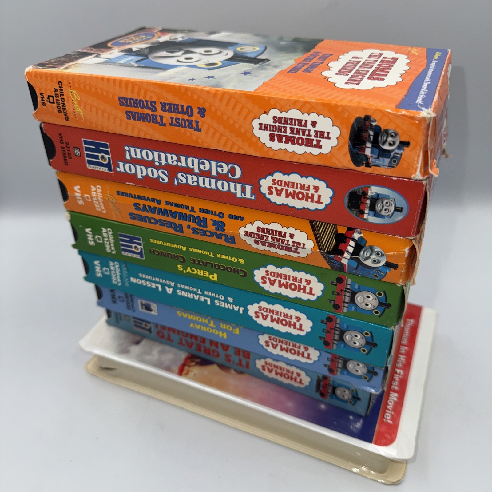 🚂 Lot of 8 Thomas & Friends The Train VHS Movies Vintage