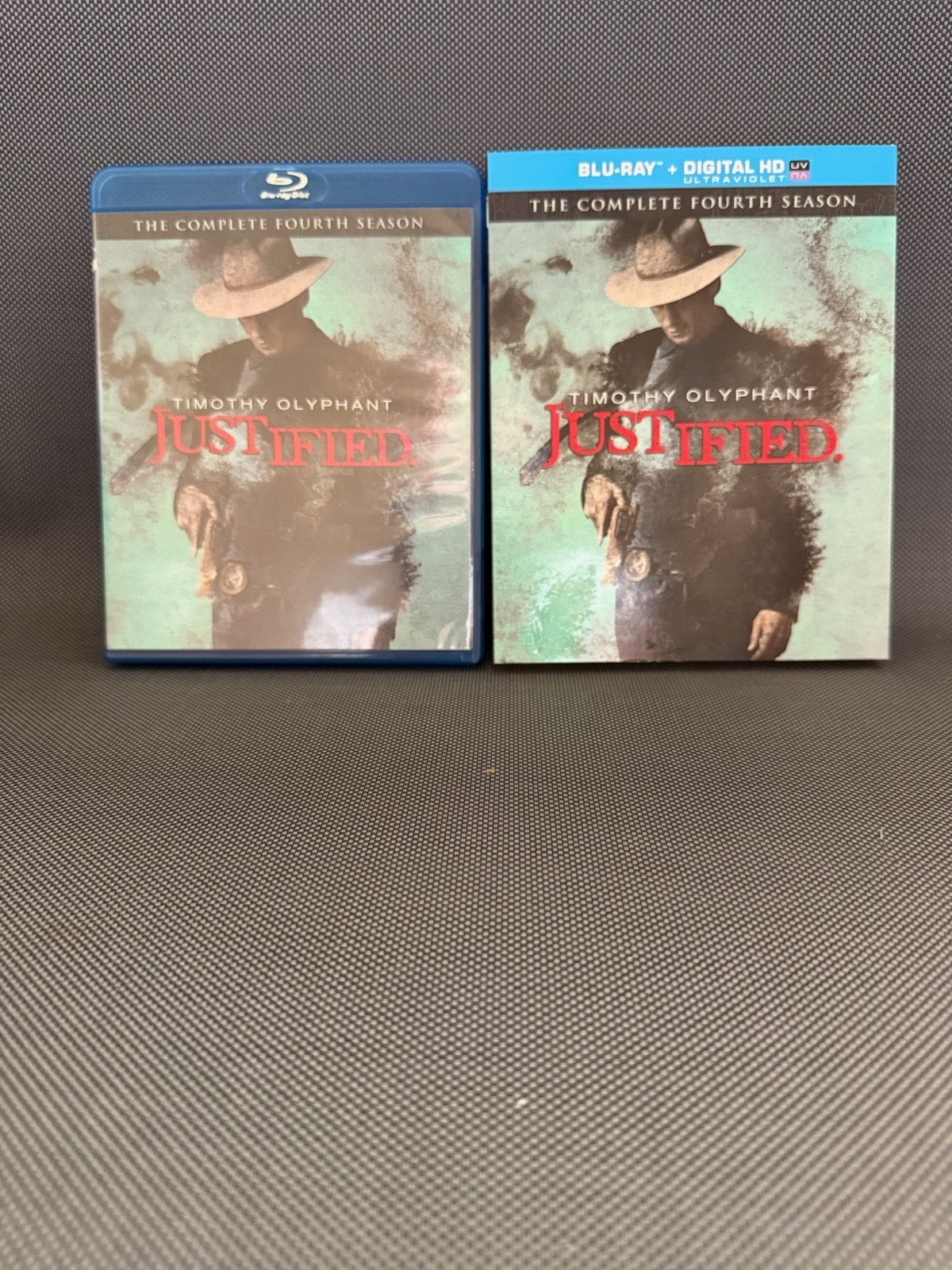JUSTIFIED COMPLETE FOURTH SEASON 4- BLU-RAY w/ SLIPCOVER -ULTRAVIOLET