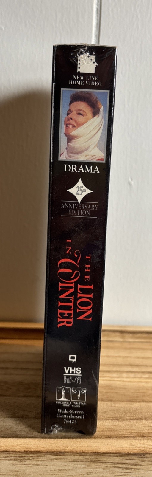 The Lion in Winter VHS Tape Movie Full Screen Katherine Hepburn Peter O’Toole