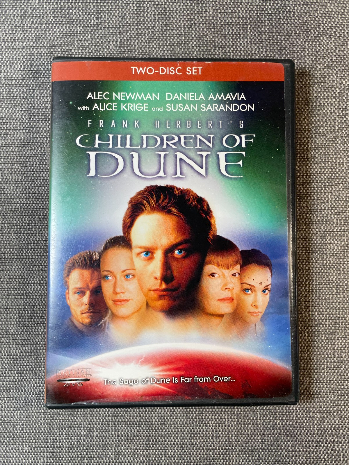 Frank Herbert’s Children of Dune 2-Disc DVD Set w/Original Insert Excellent
