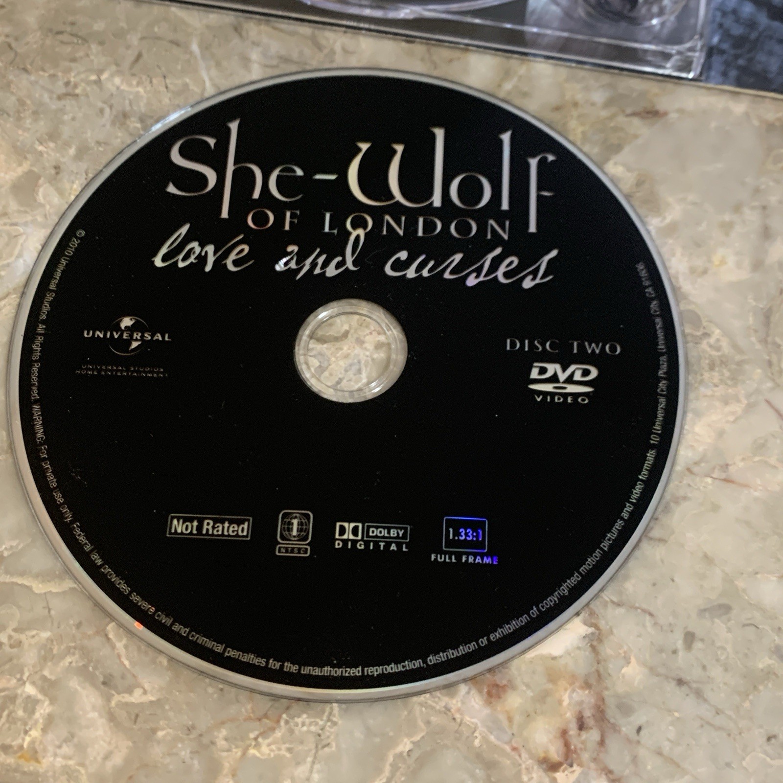 She-Wolf of London DVD Set Love and Curses The Complete Series 4 Disc Kate Hodge