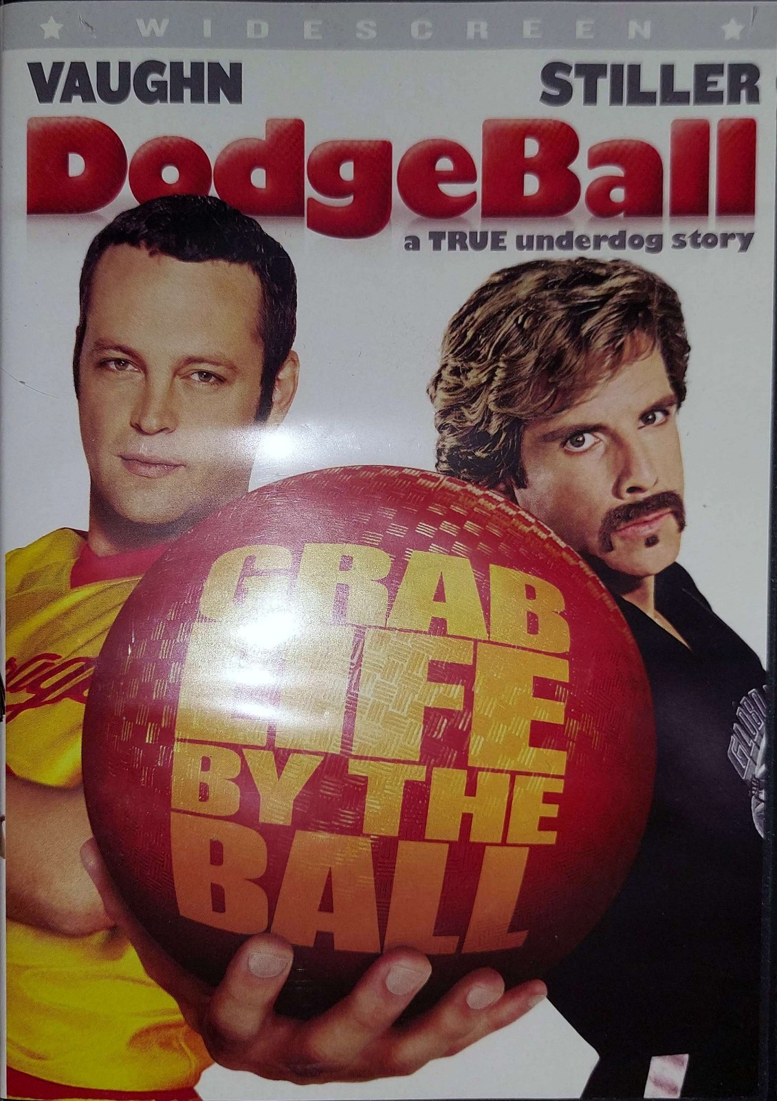 DodgeBall Ben Stiller, Vaughn, Commedy, Grab Life by the Ball, Funny, DVD Movie