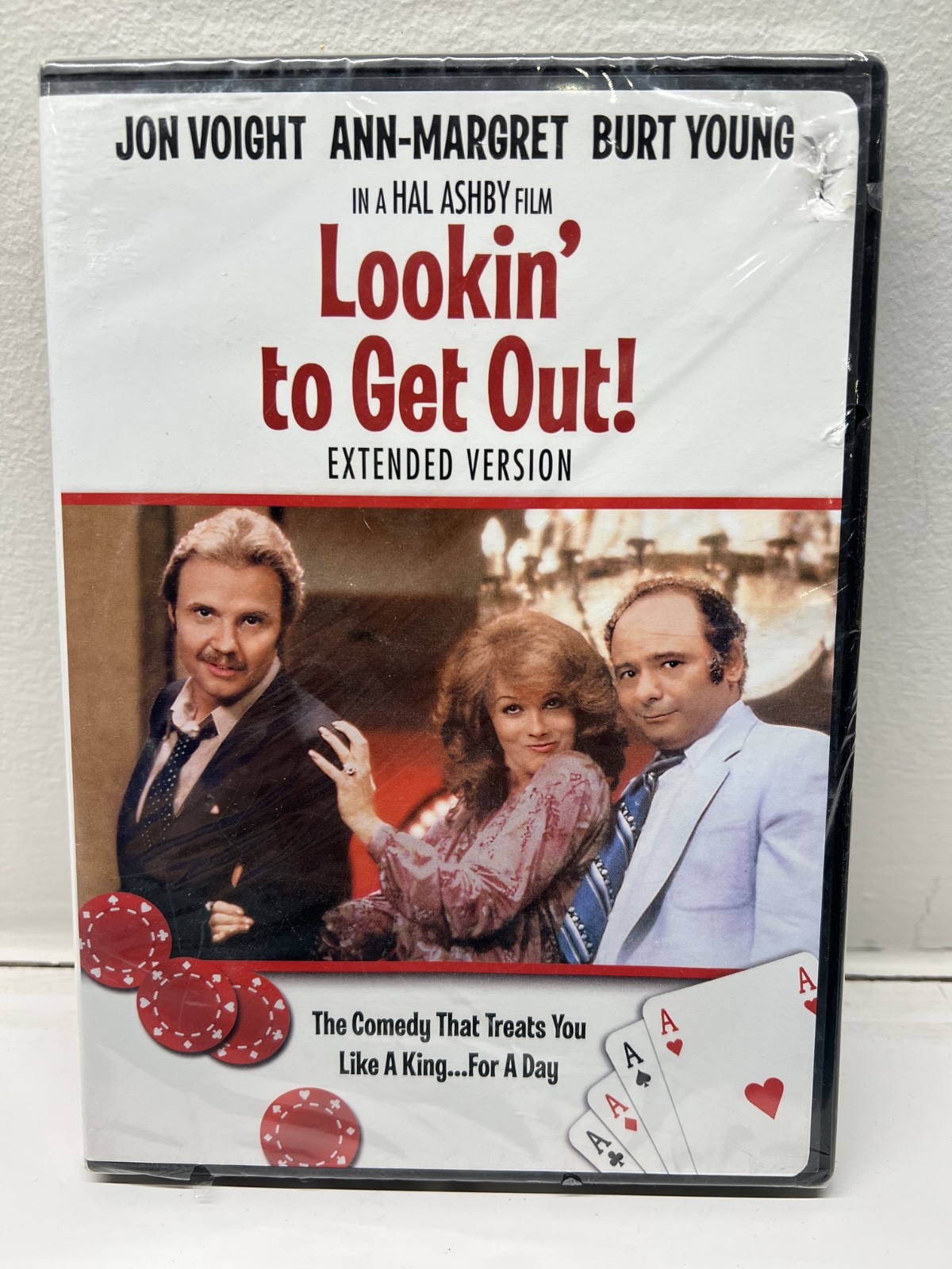 LOOKIN’ TO GET OUT Extended Version DVD 1982 Hal Ashby Jon Voight Angelina Jolie