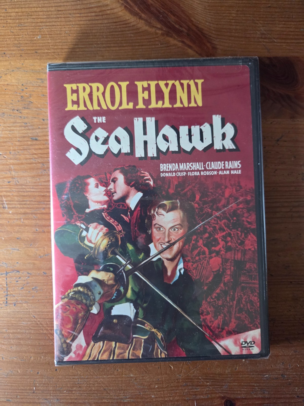 The Sea Hawk DVD ERROL FLYNN – NEW SEALED