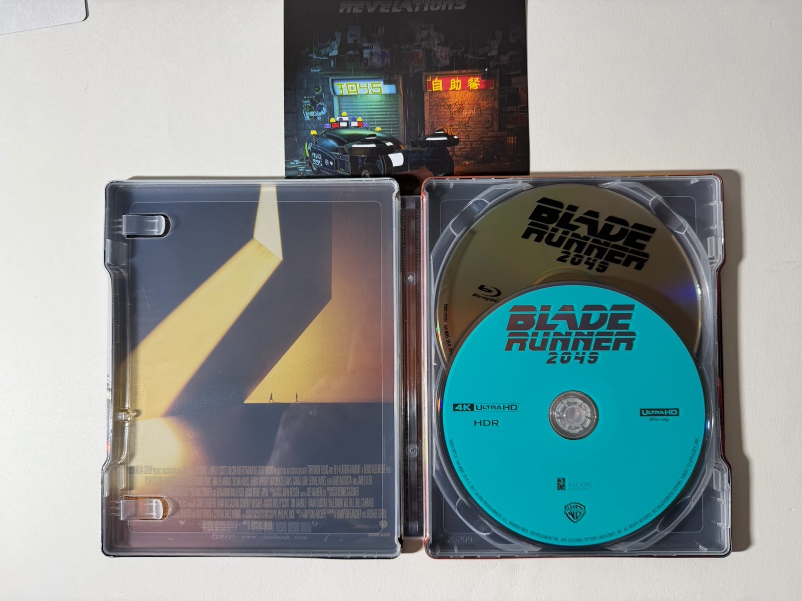 Blade Runner New UK Import & Blade Runner 2049 4K Steelbooks