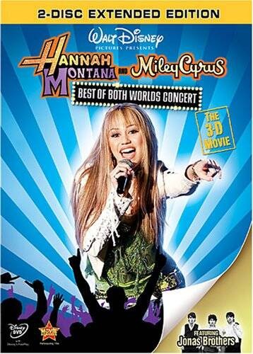 Hannah Montana and Miley Cyrus: Best of Both Worlds Concert: The 3-D – VERY GOOD