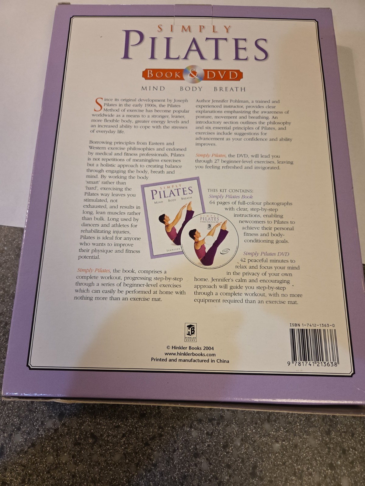 Book & Dvd – Simply Pilates #1 Best Seller. Brand New