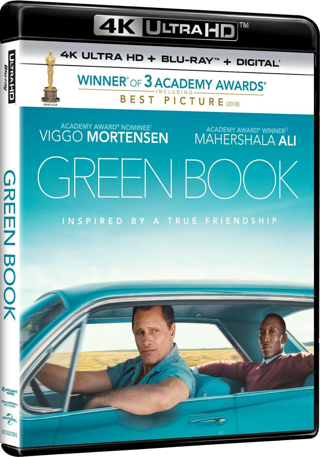 Green Book 4K UHD Blu-ray Viggo Mortensen NEW