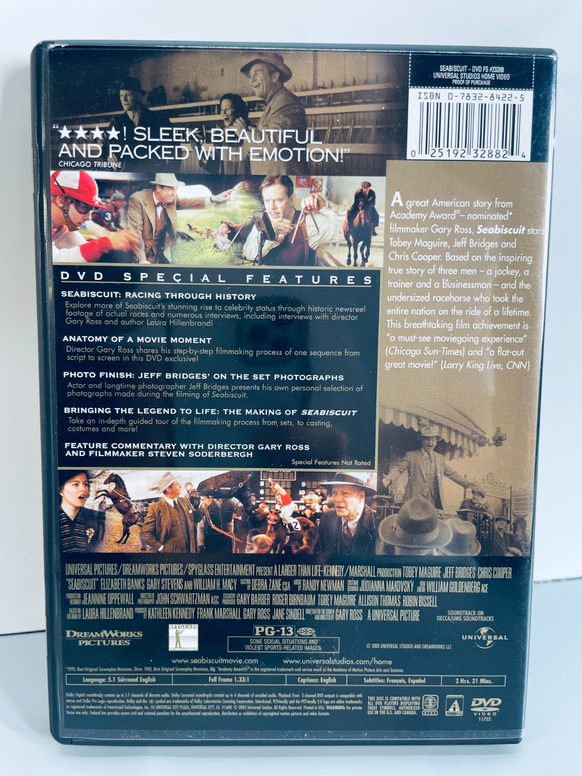 Seabiscuit (Full Screen DVD 2003)