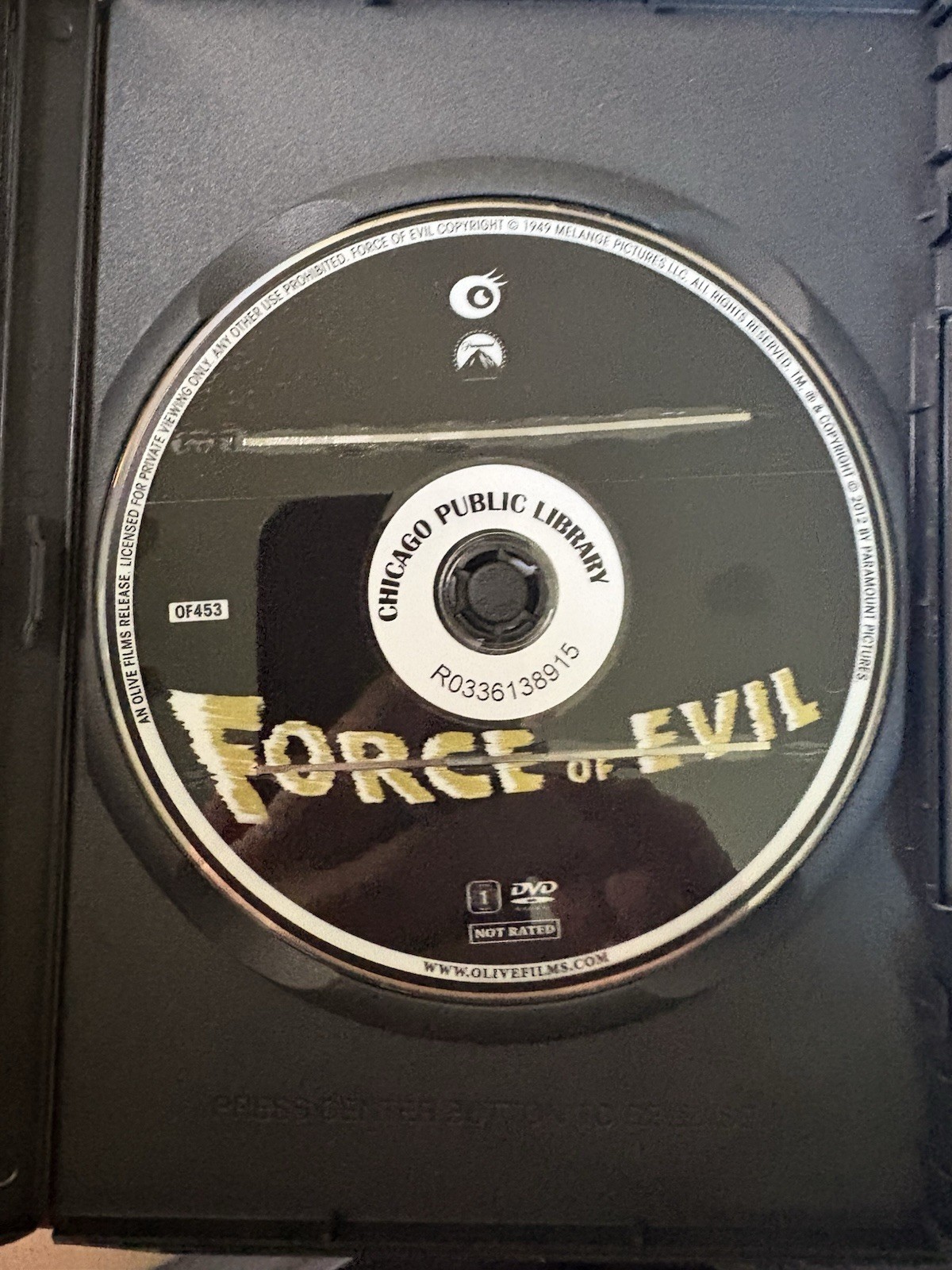Force of Evil (DVD, 1948)
